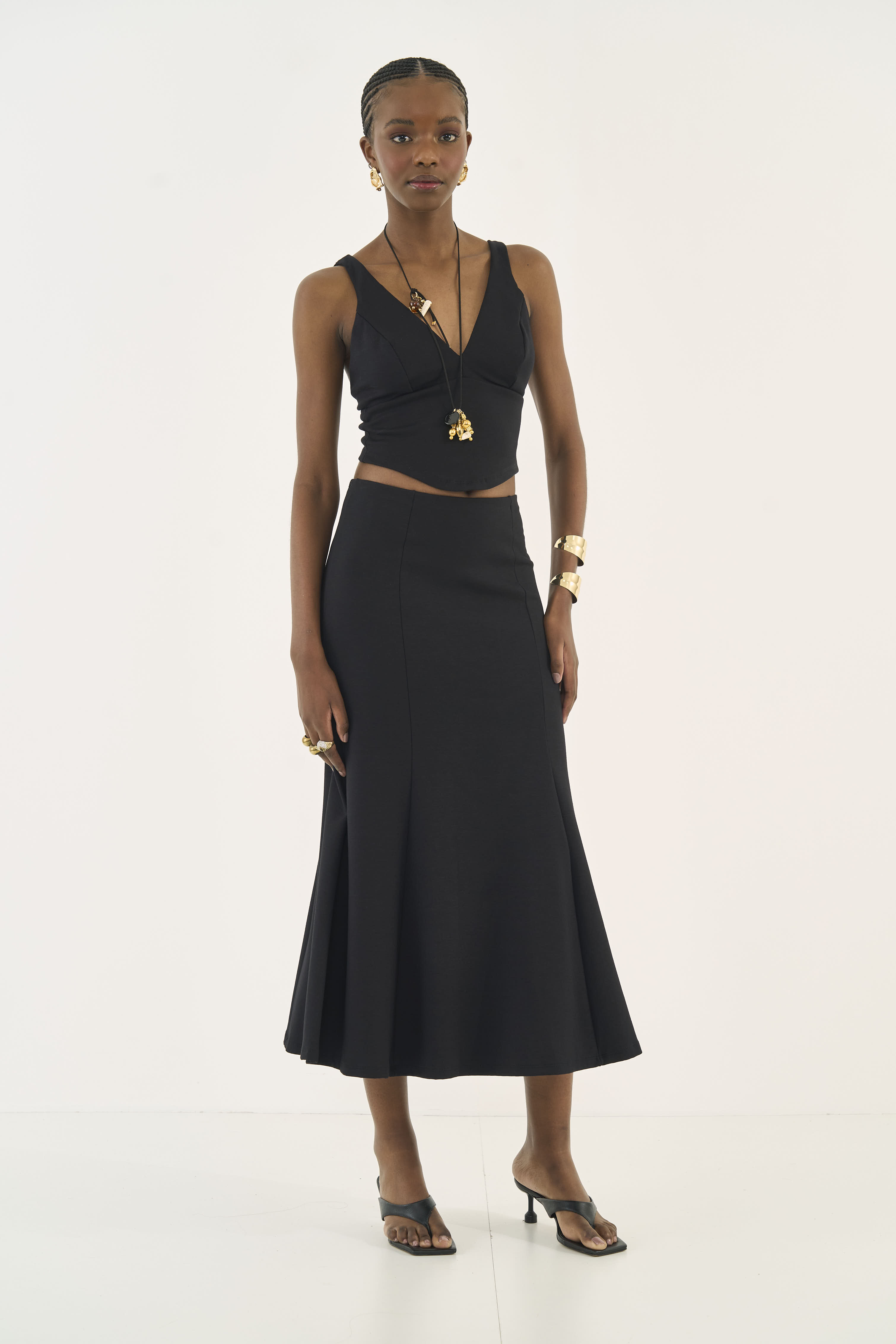 BLUSA COLCCI G PRETO