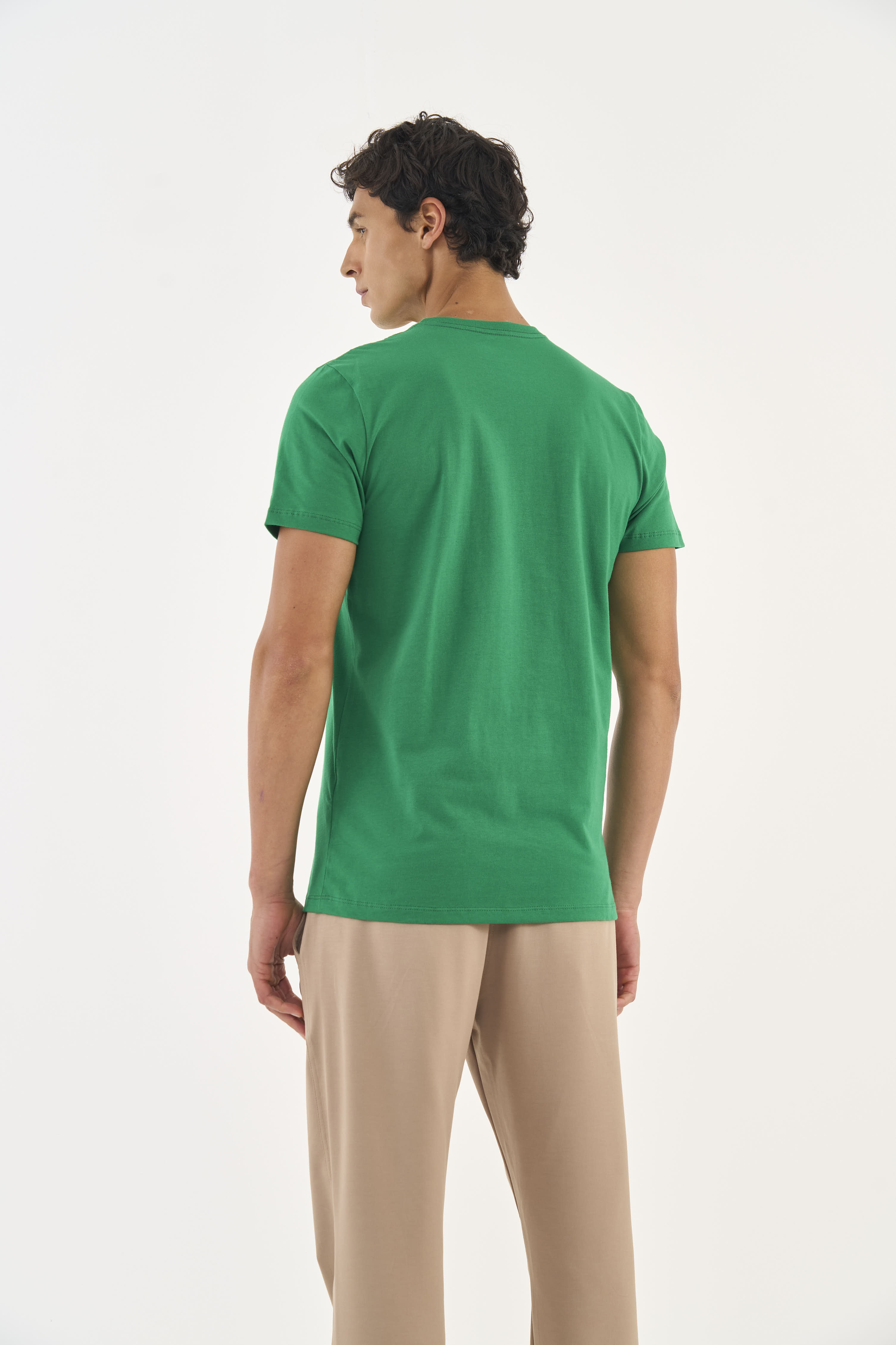 CAMISETA COLCCI G BEGE CINZAS
