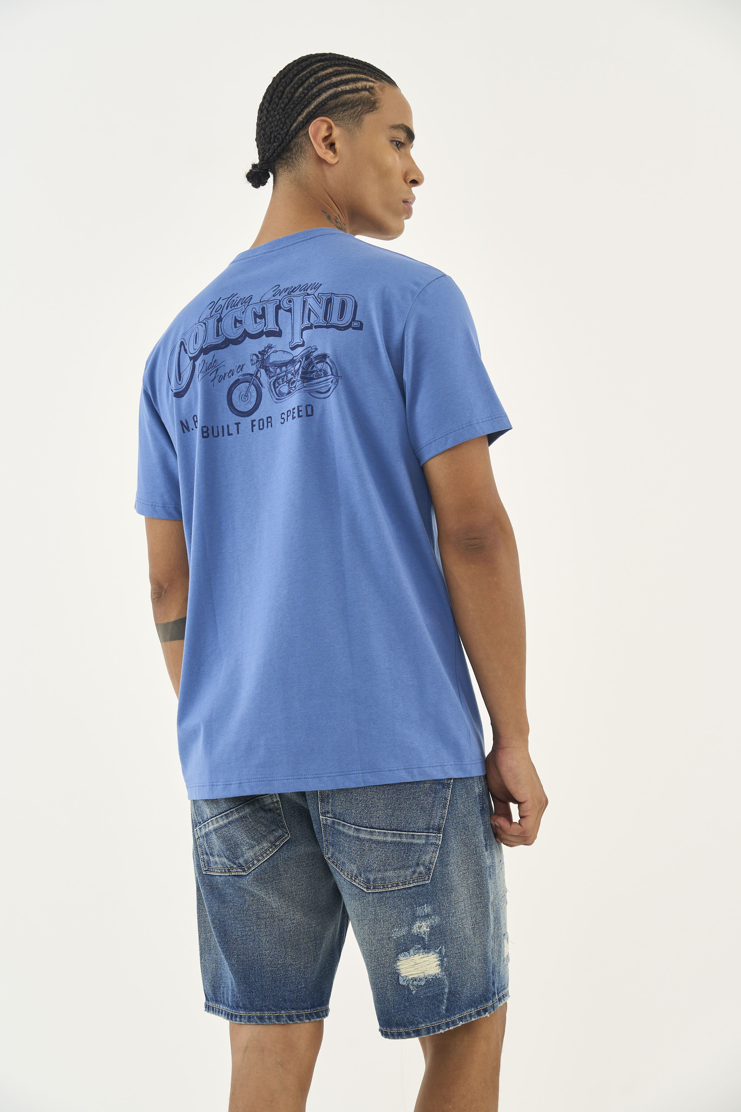 CAMISETA COLCCI G AZUL ZARCO