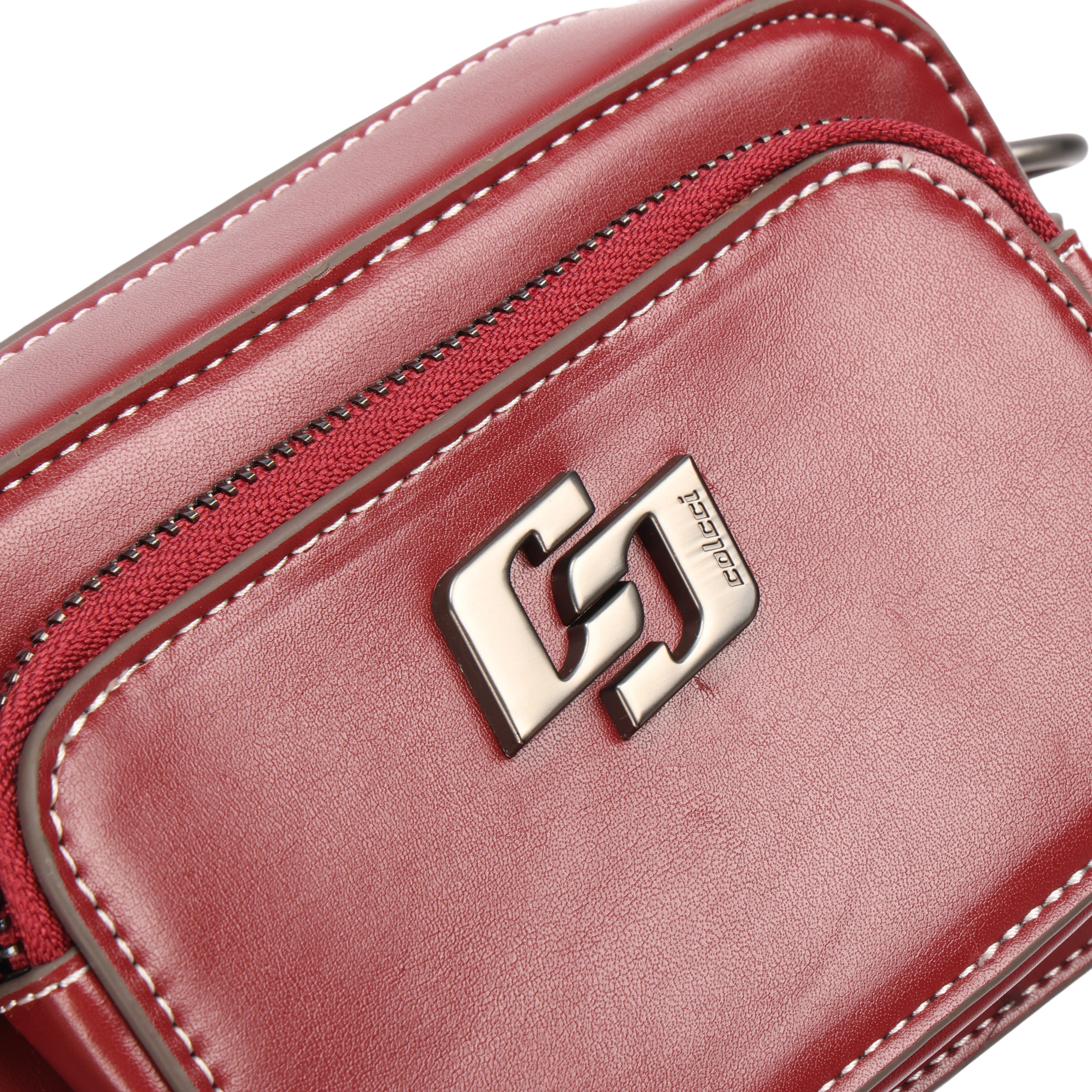 BOLSA COLCCI FEM CAMERA BAG ICONIC U BORDO BLOODST