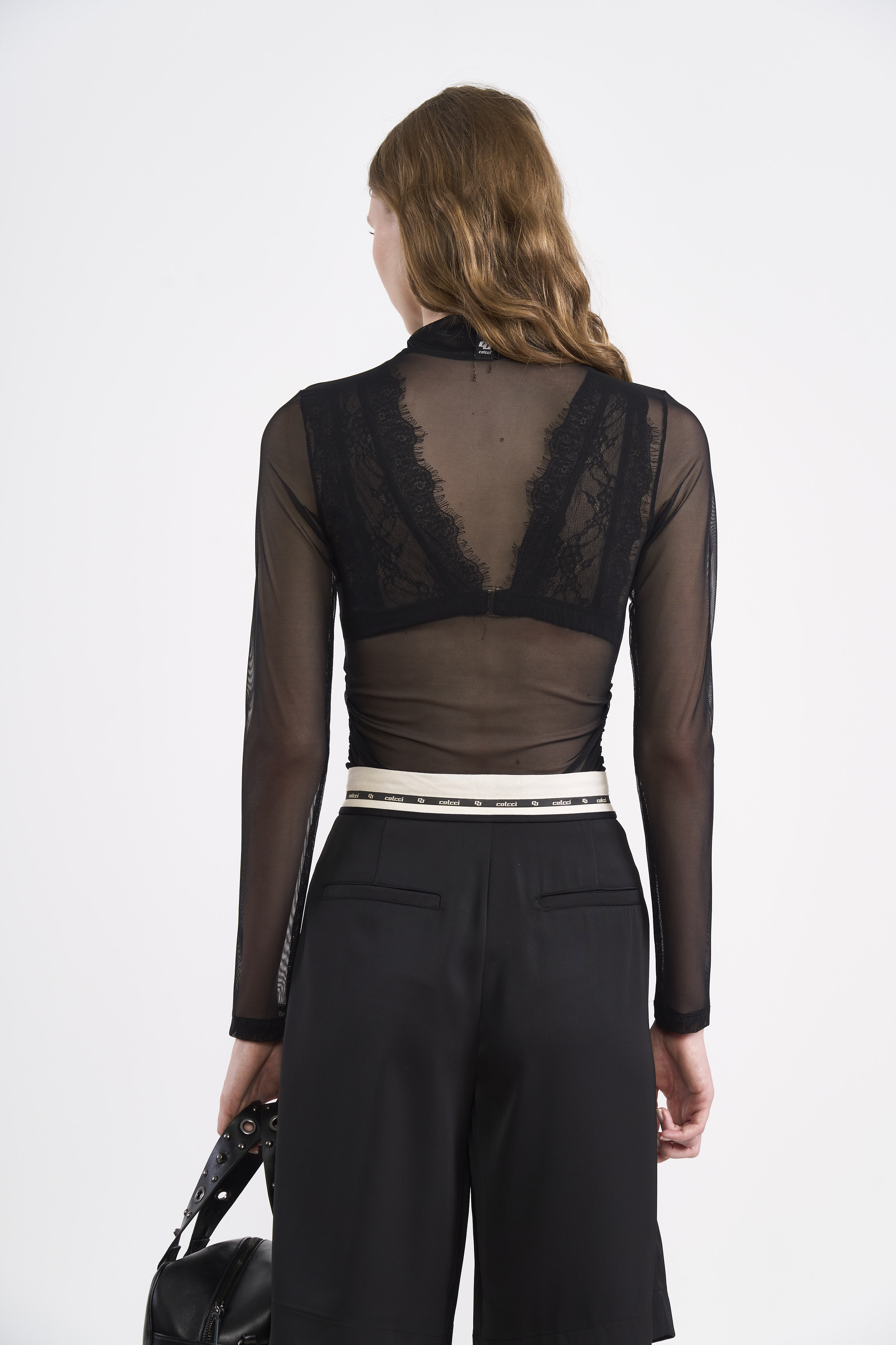 BLUSA TULE G PRETO