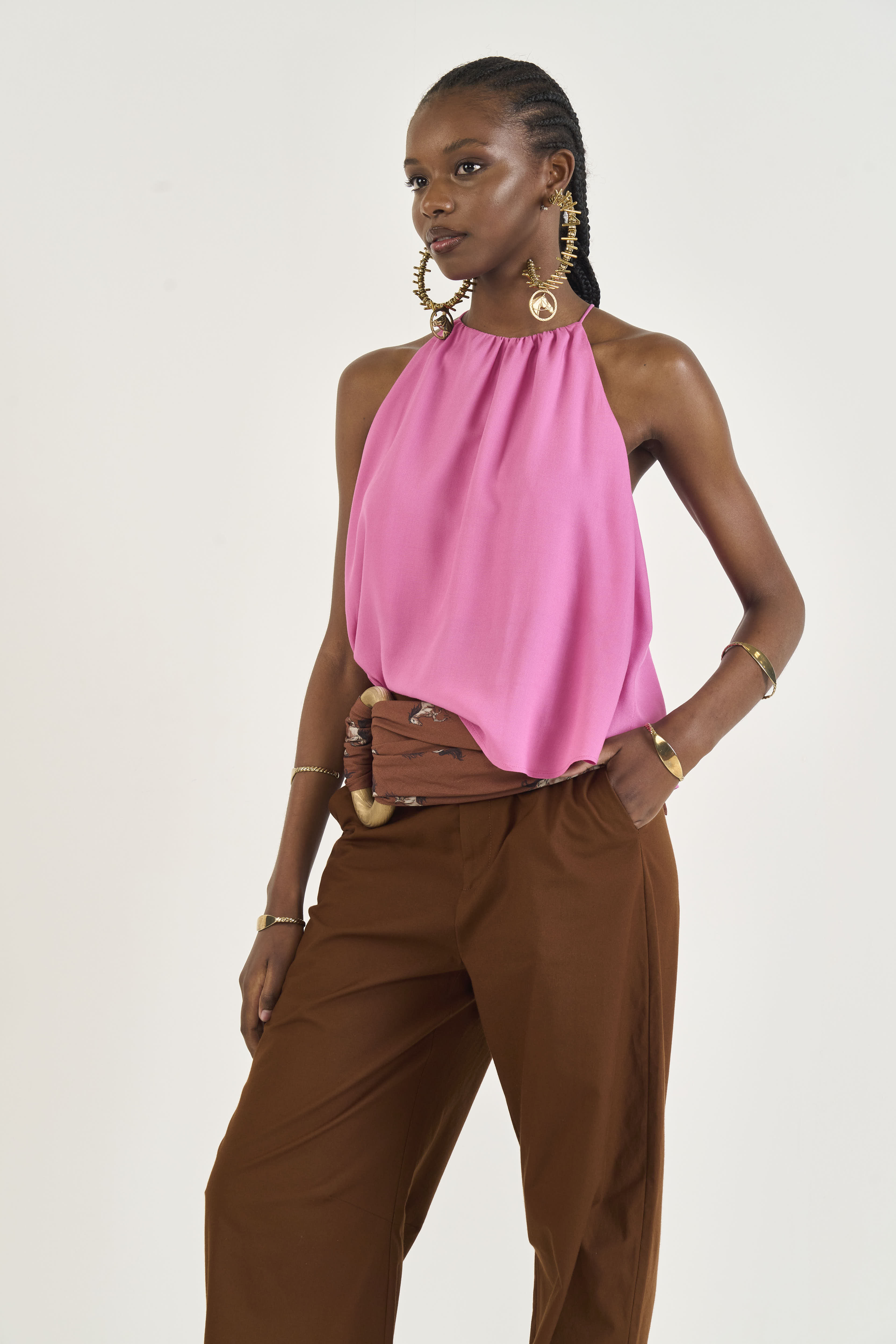 BLUSA COLCCI G ROSA MON AMOUR