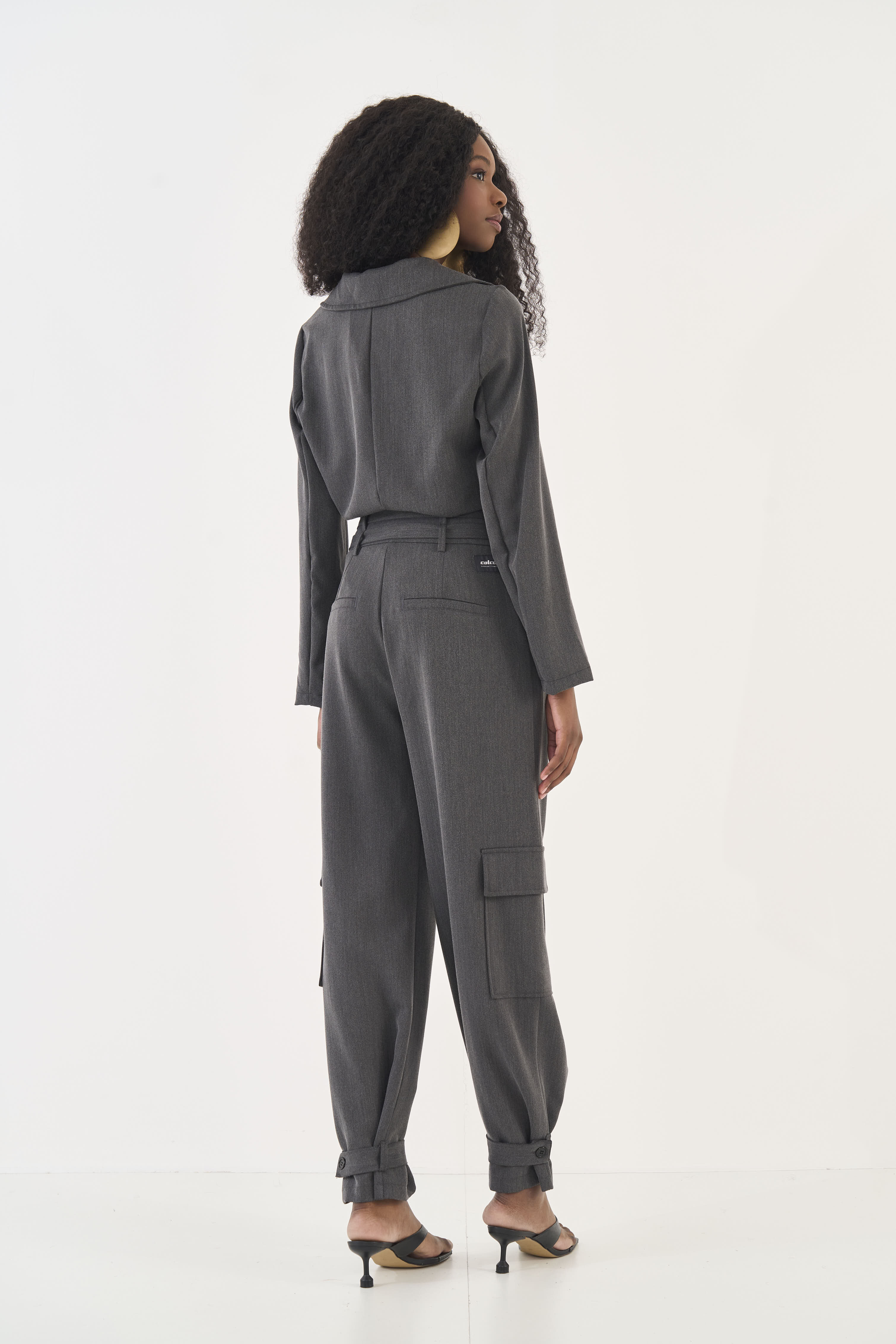 CASACO COLCCI G PRETO/CINZA