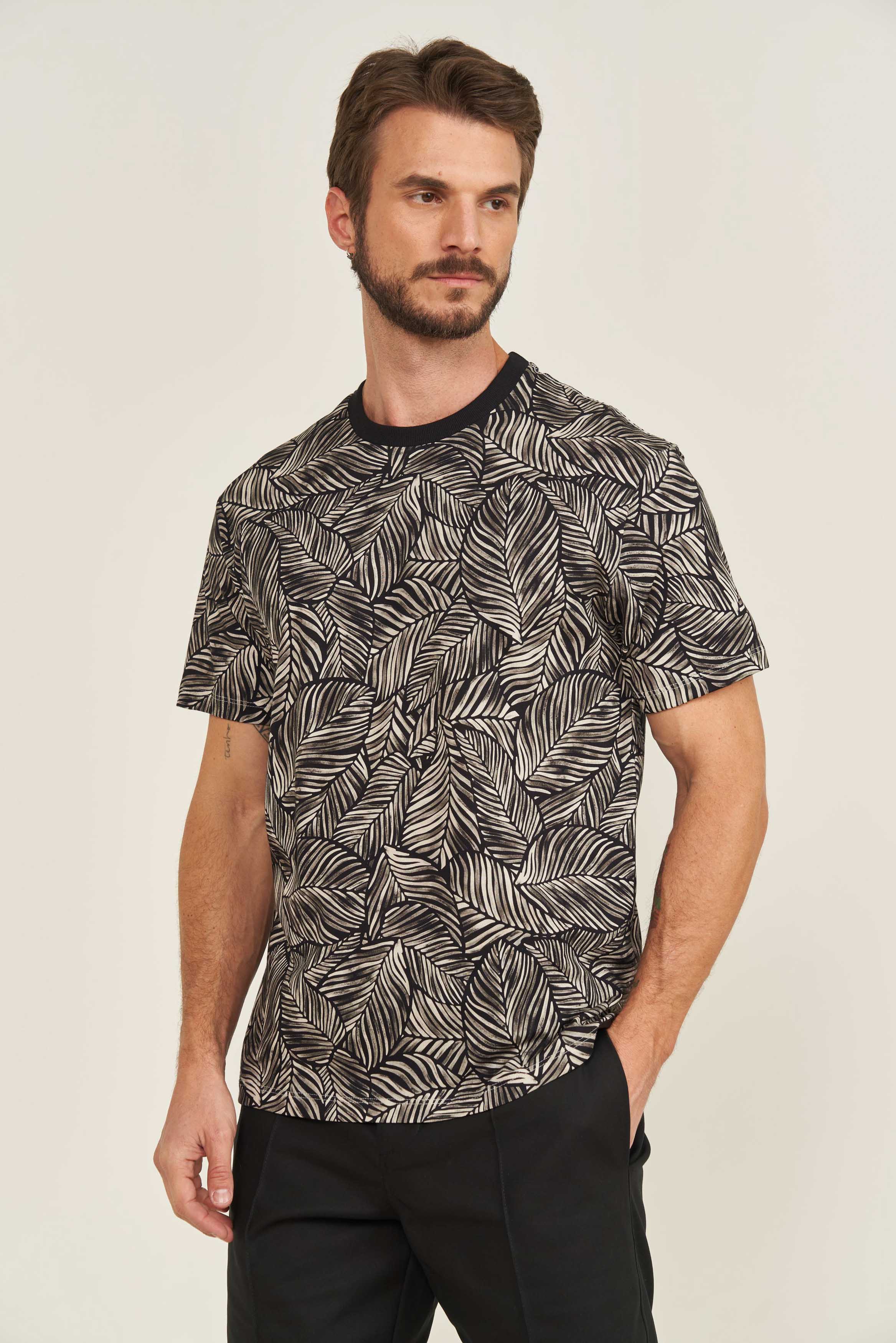 CAMISETA ESTAMPADA M FOGLIAME