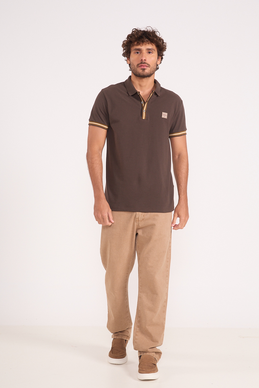 POLO COLCCI XGG MARROM COCONUT