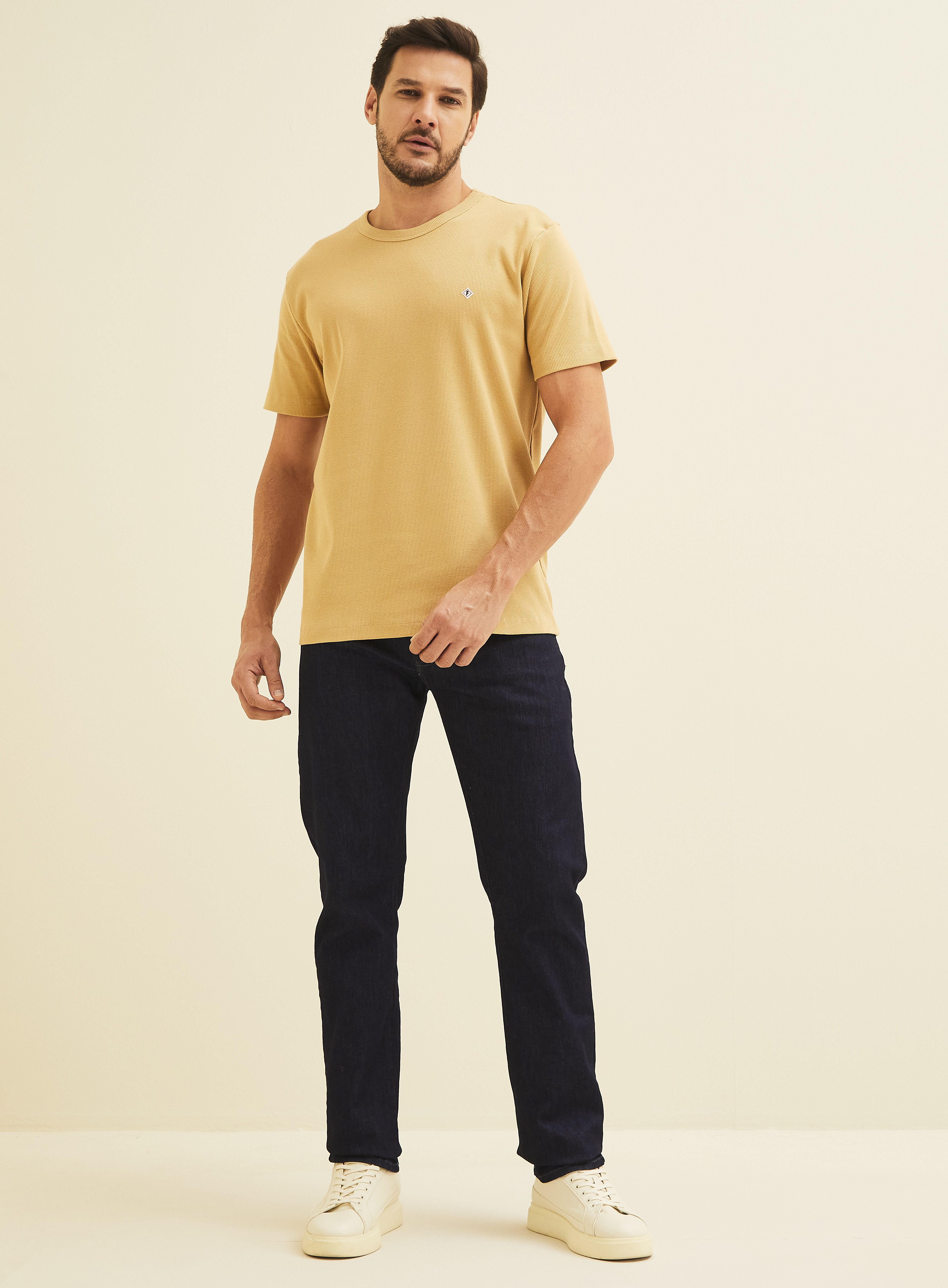 CAMISETA FORUM M BEGE FLAVO