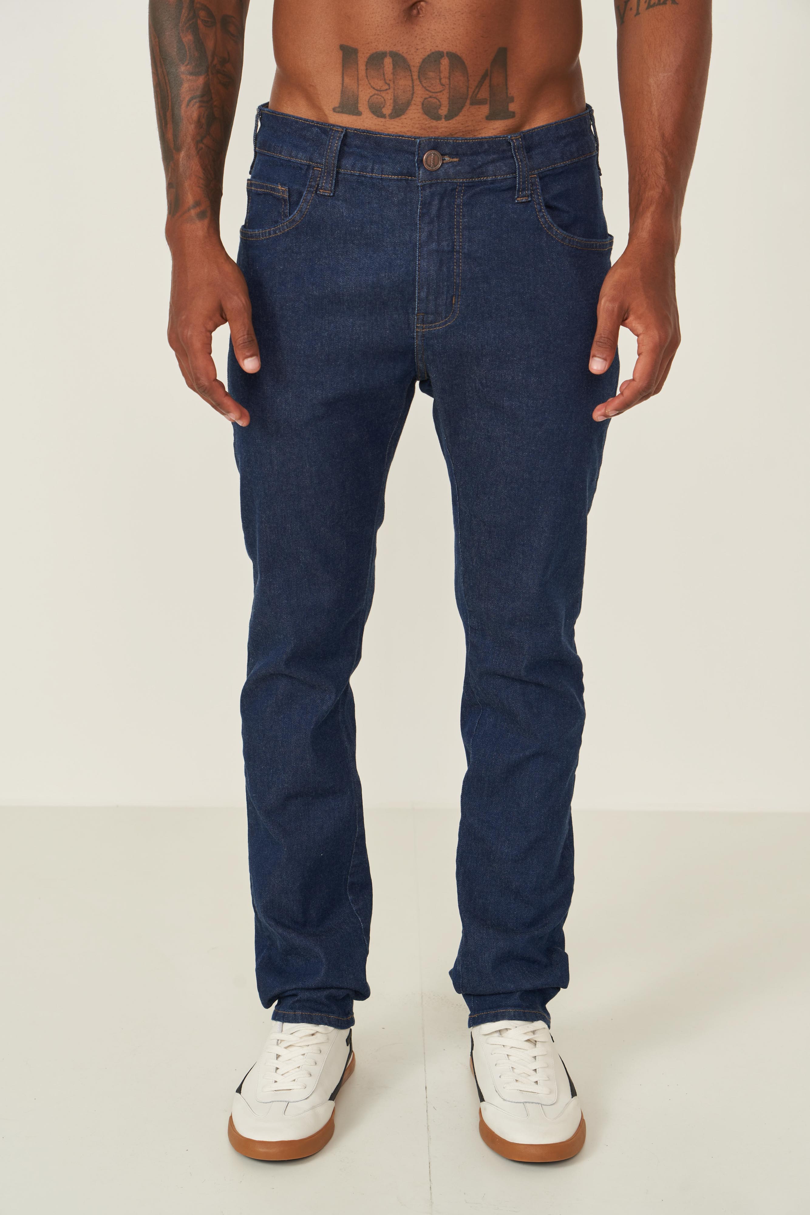 CALÇA JEANS FELIPE 38 INDIGO