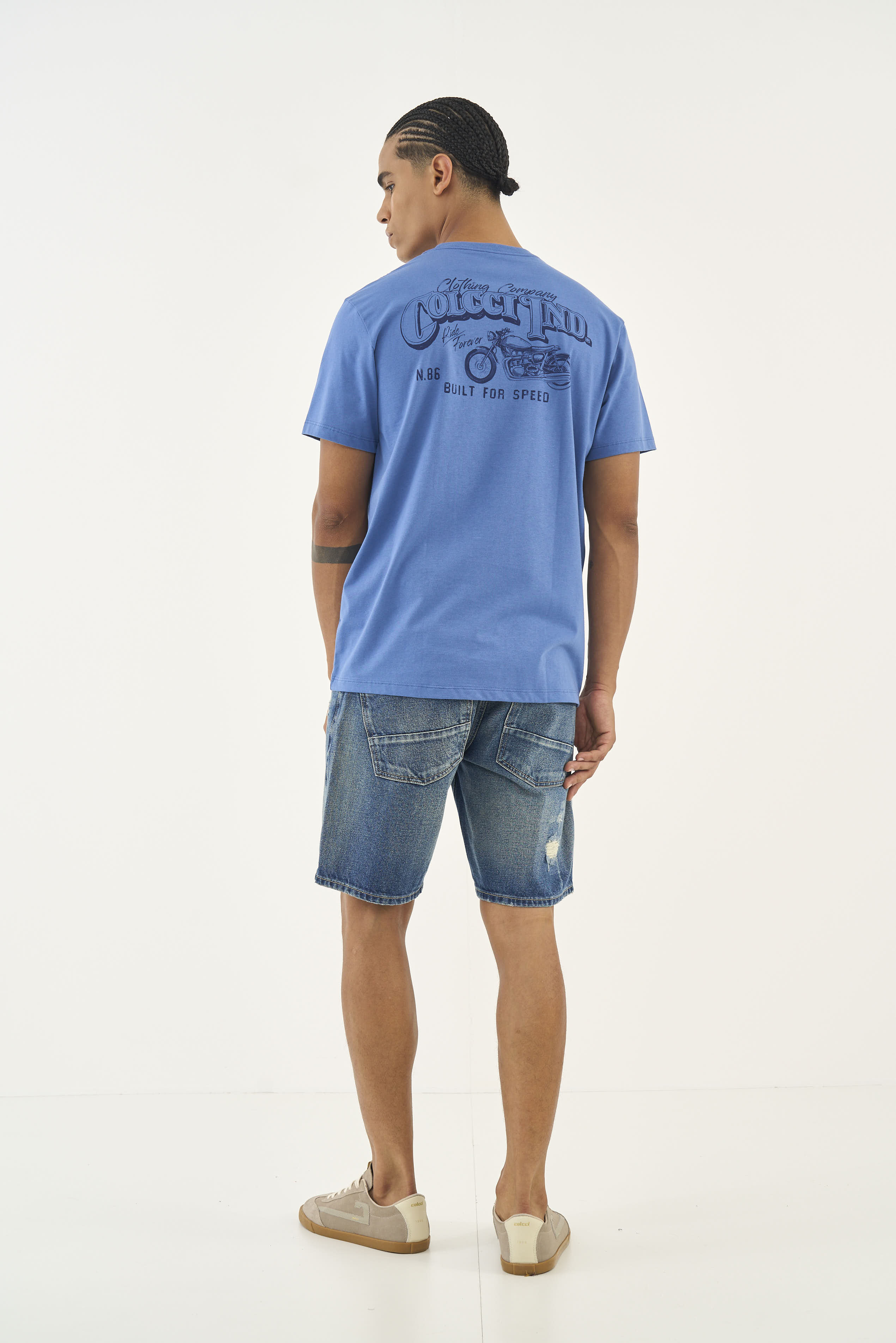 CAMISETA COLCCI G AZUL ZARCO
