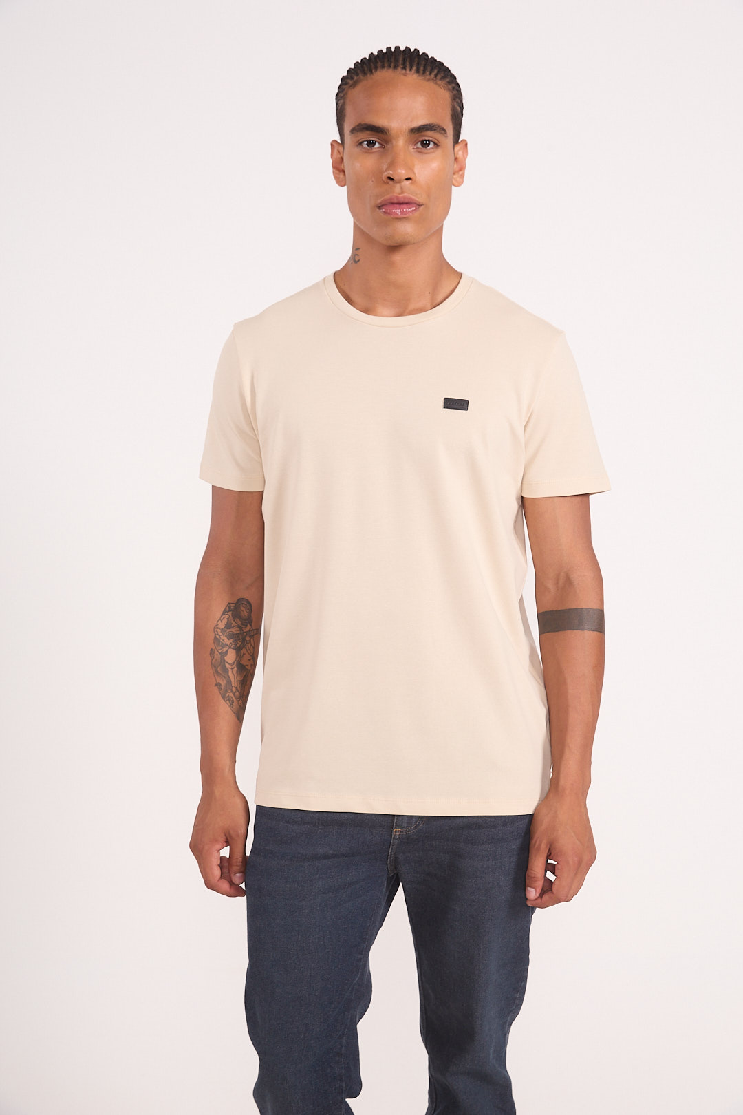CAMISETA COLCCI G BEGE TAUPE