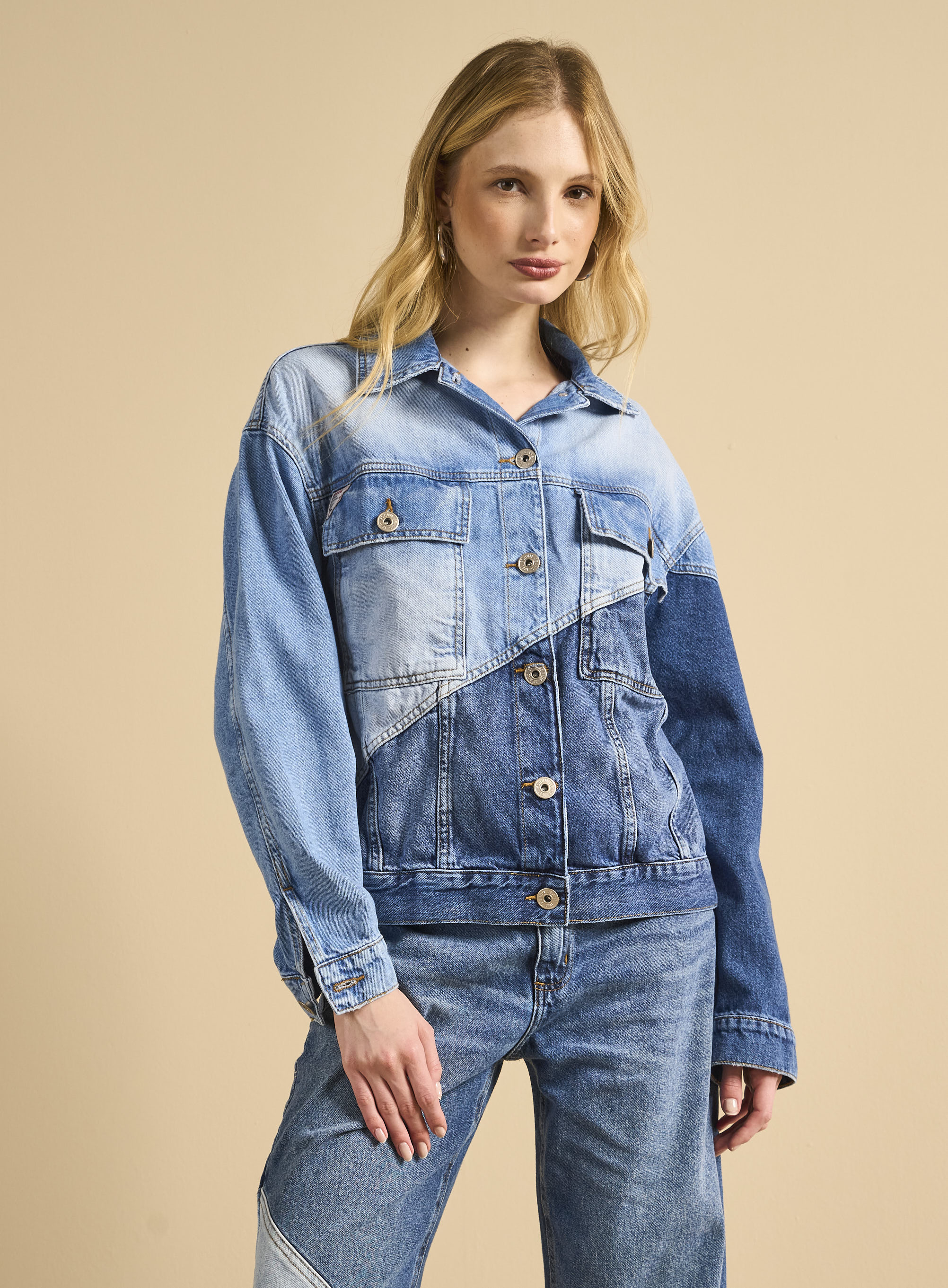 JAQUETA JEANS M INDIGO
