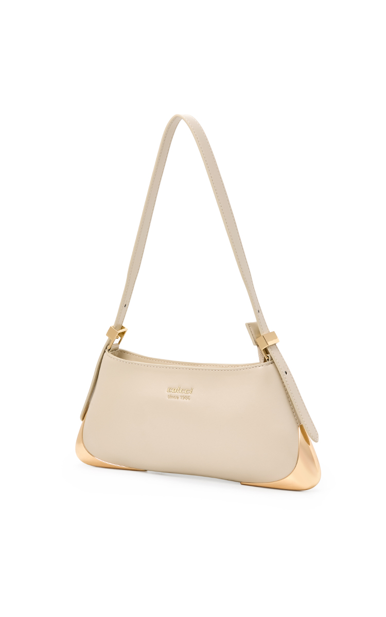 BOLSA COLCCI FEM SHOULDER U OFF WHITE
