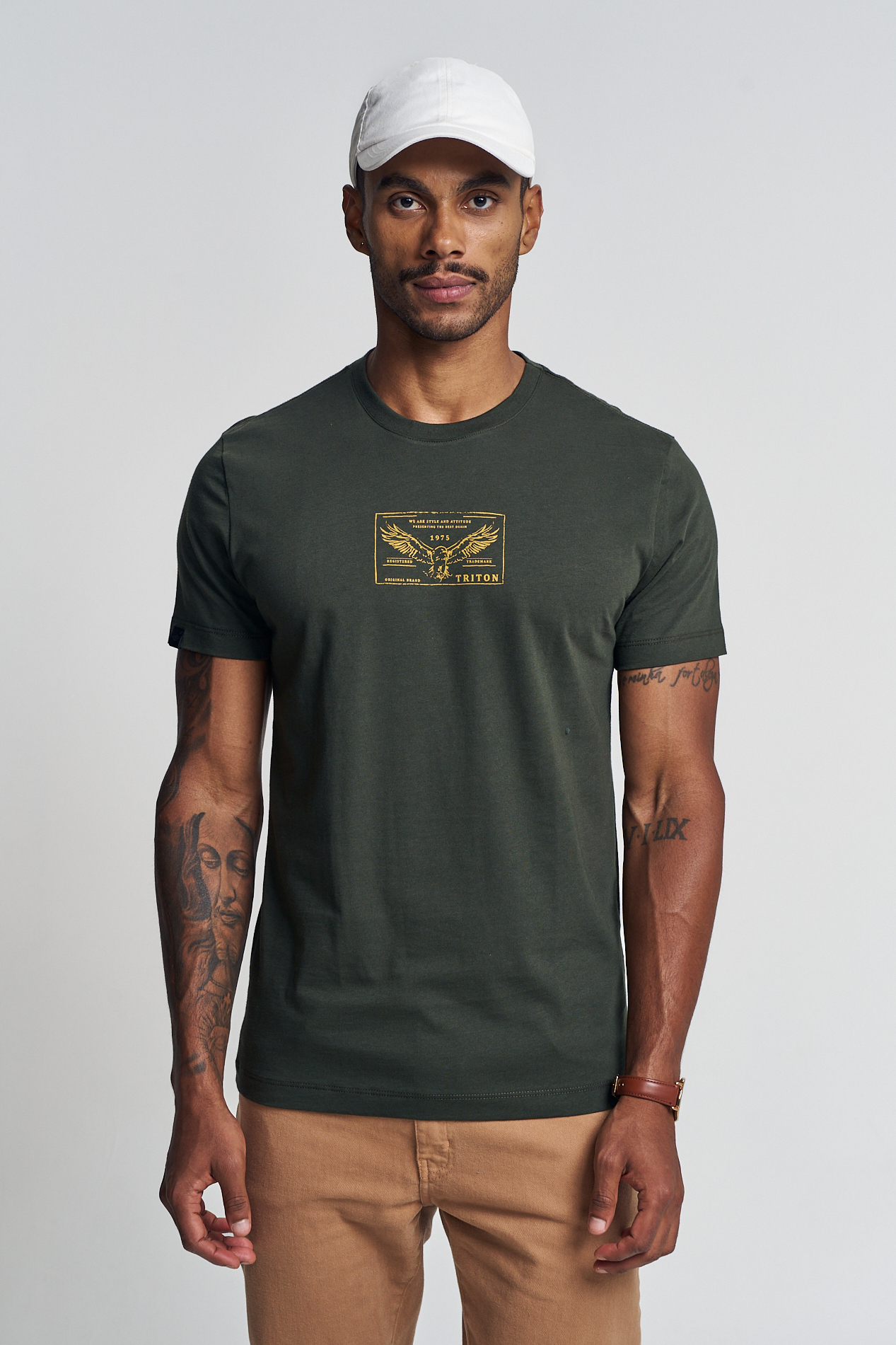CAMISETA TRITON M VERDE GAFFA