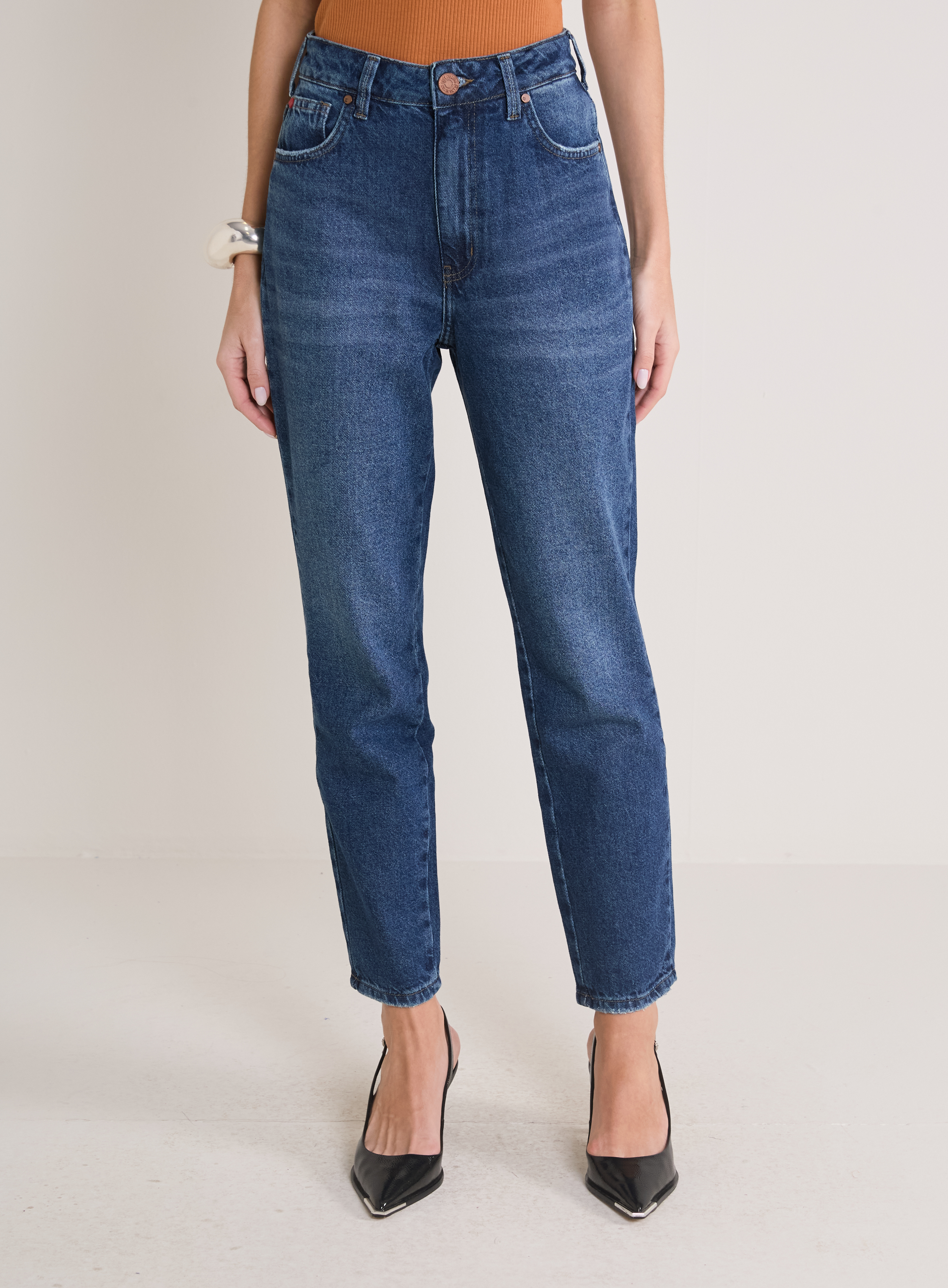 CALÇA JEANS LOLA 42 INDIGO