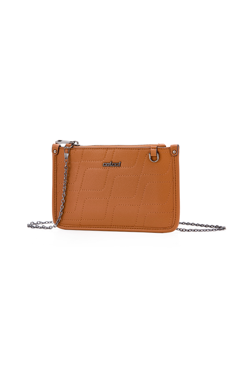 BOLSA COLCCI  FLAT CLASSIC U CARAMELO