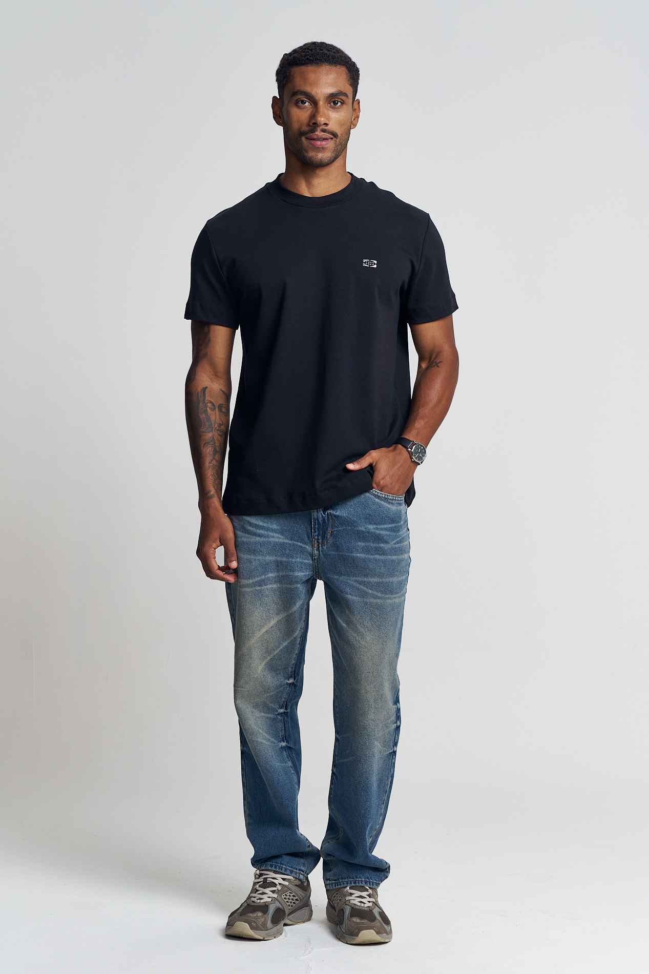 CALÇA JEANS NEW STRAIGHT 42 INDIGO