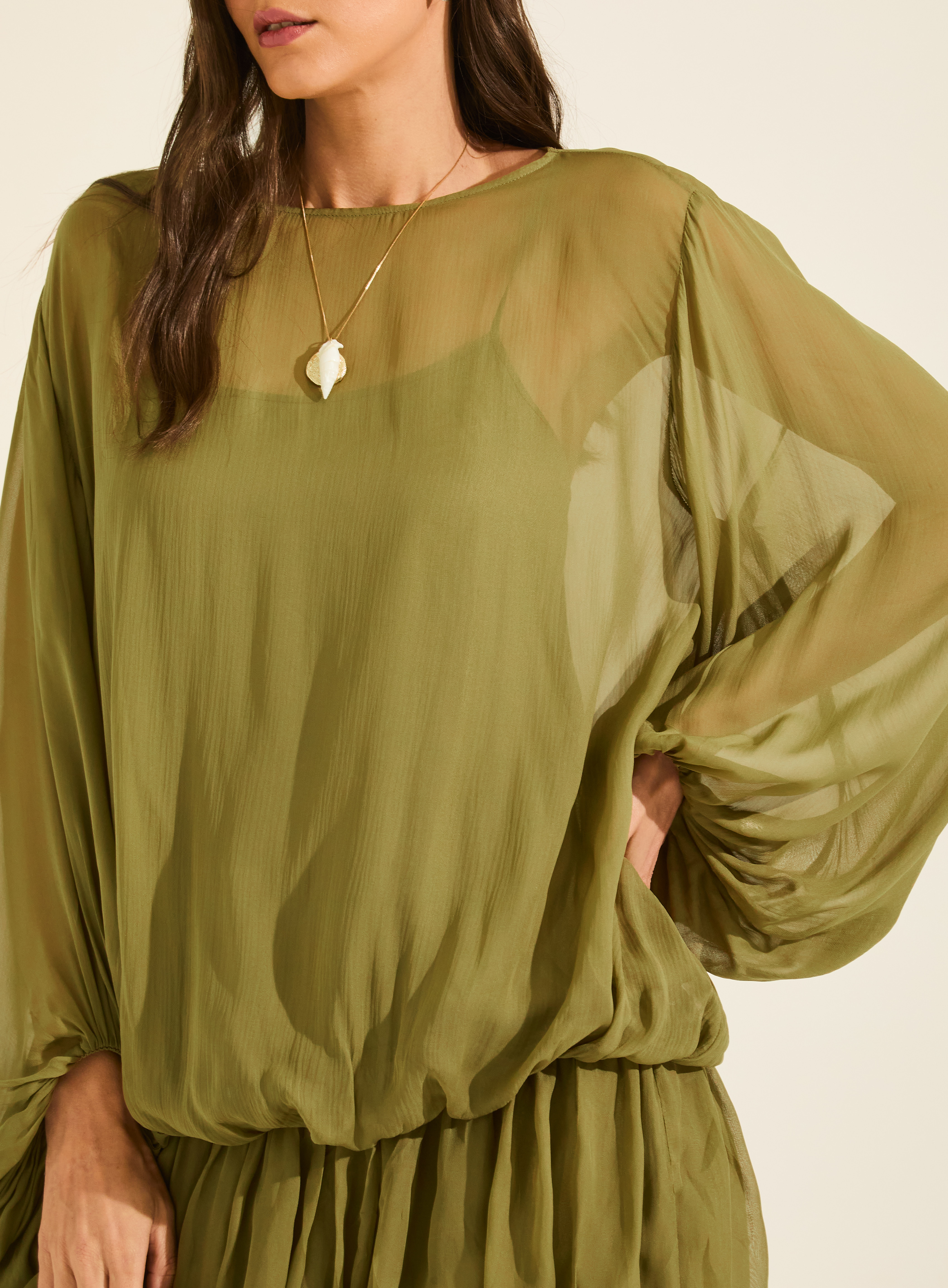 VESTIDO FORUM M VERDE CORSAIR