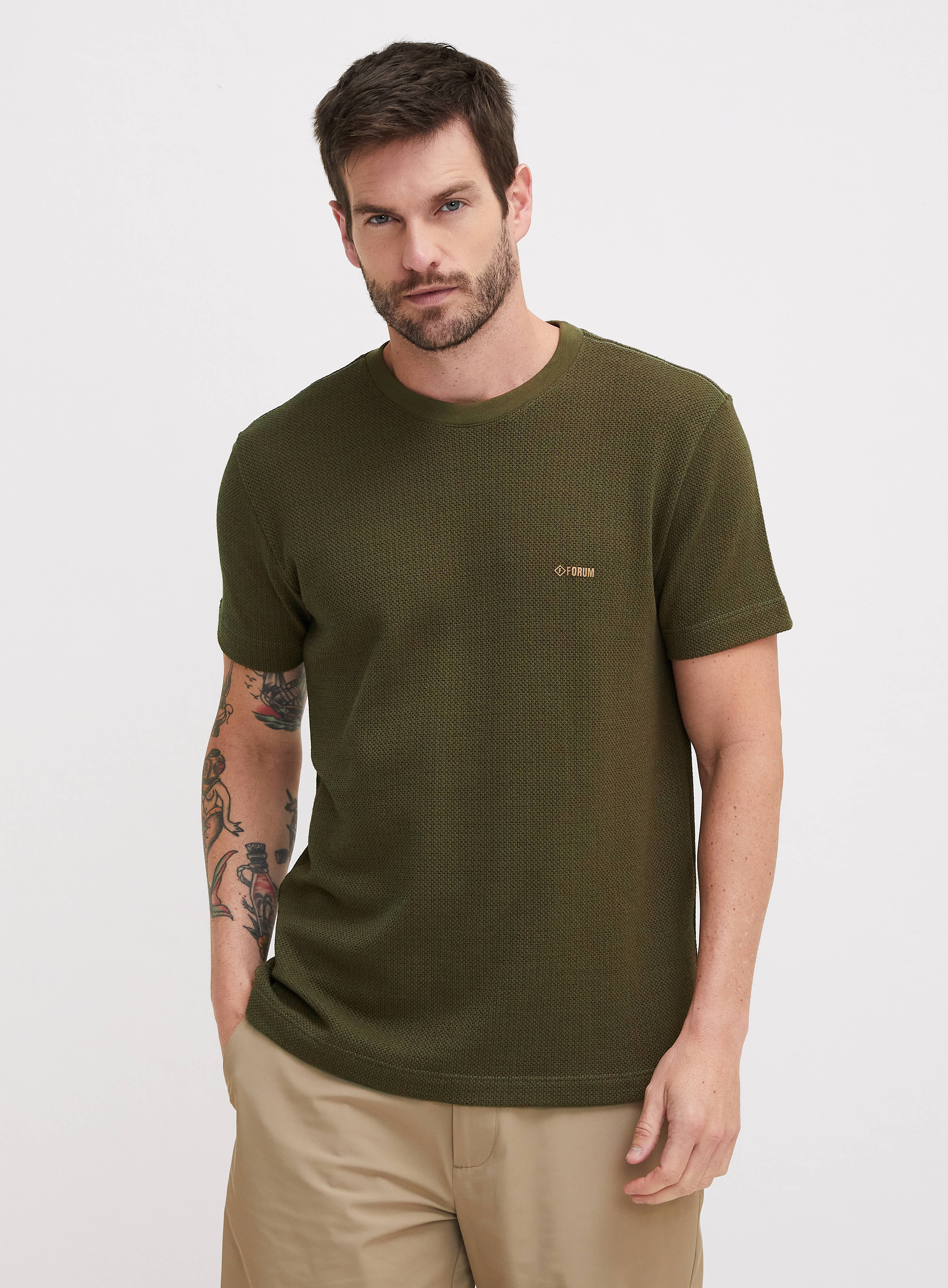 CAMISETA FORUM G VERDE SAP
