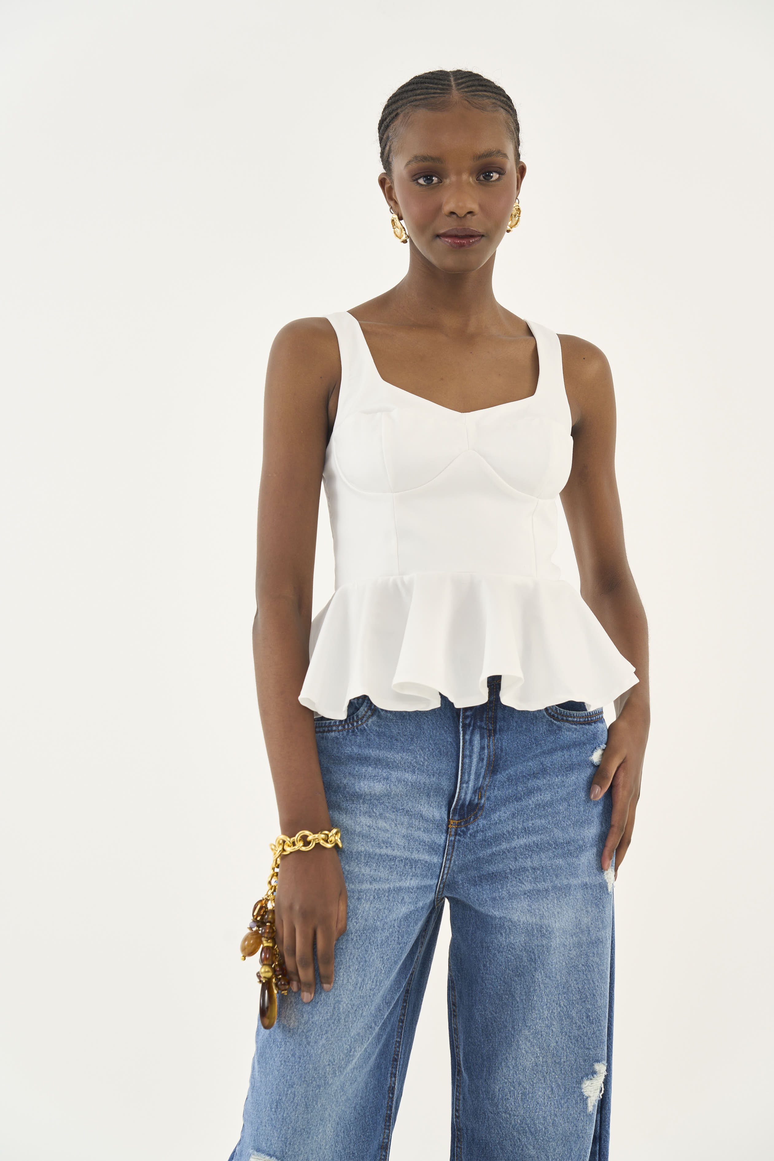 BLUSA COLCCI M OFF SHELL