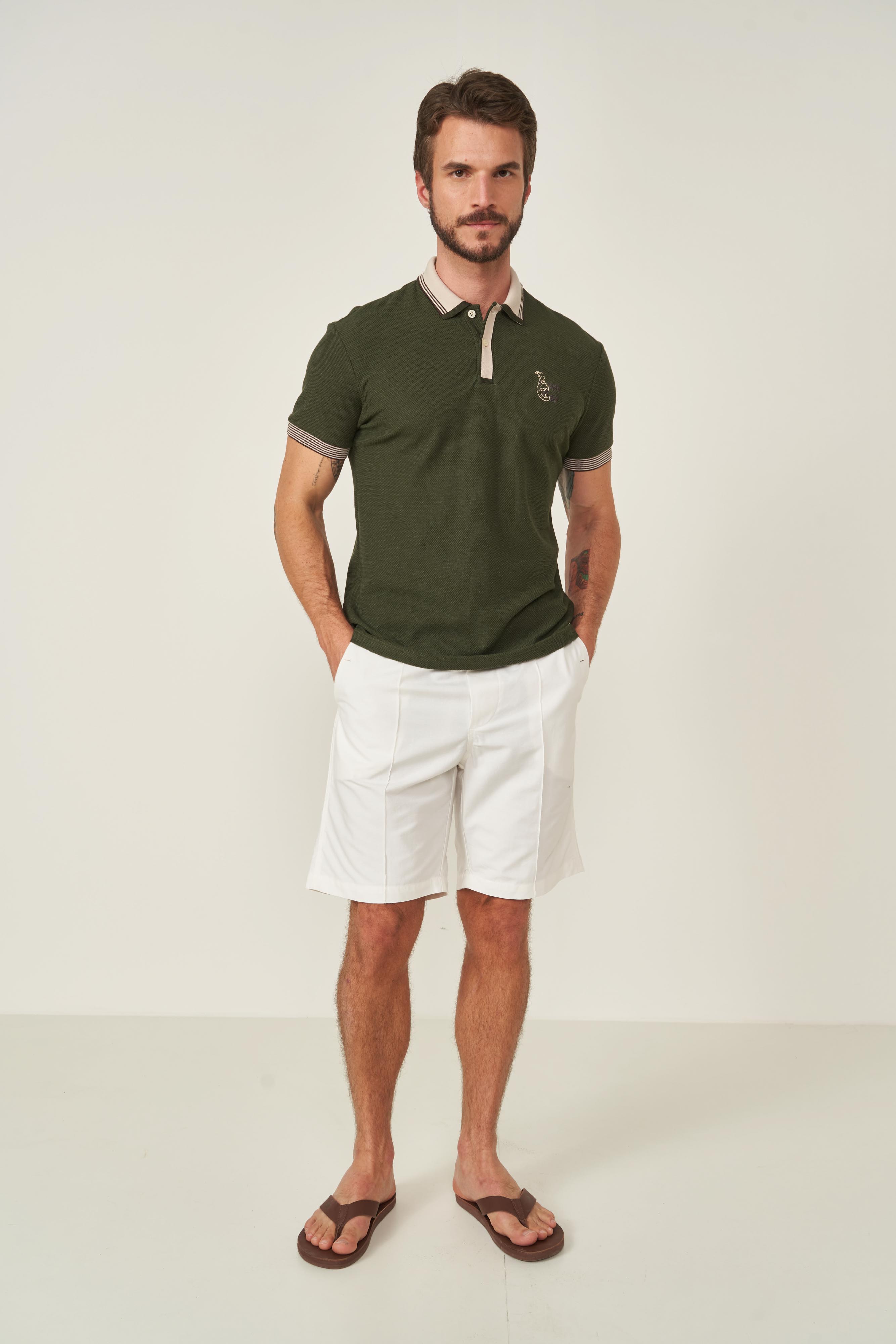 POLO COLCCI PP VERDE MANJERICAO