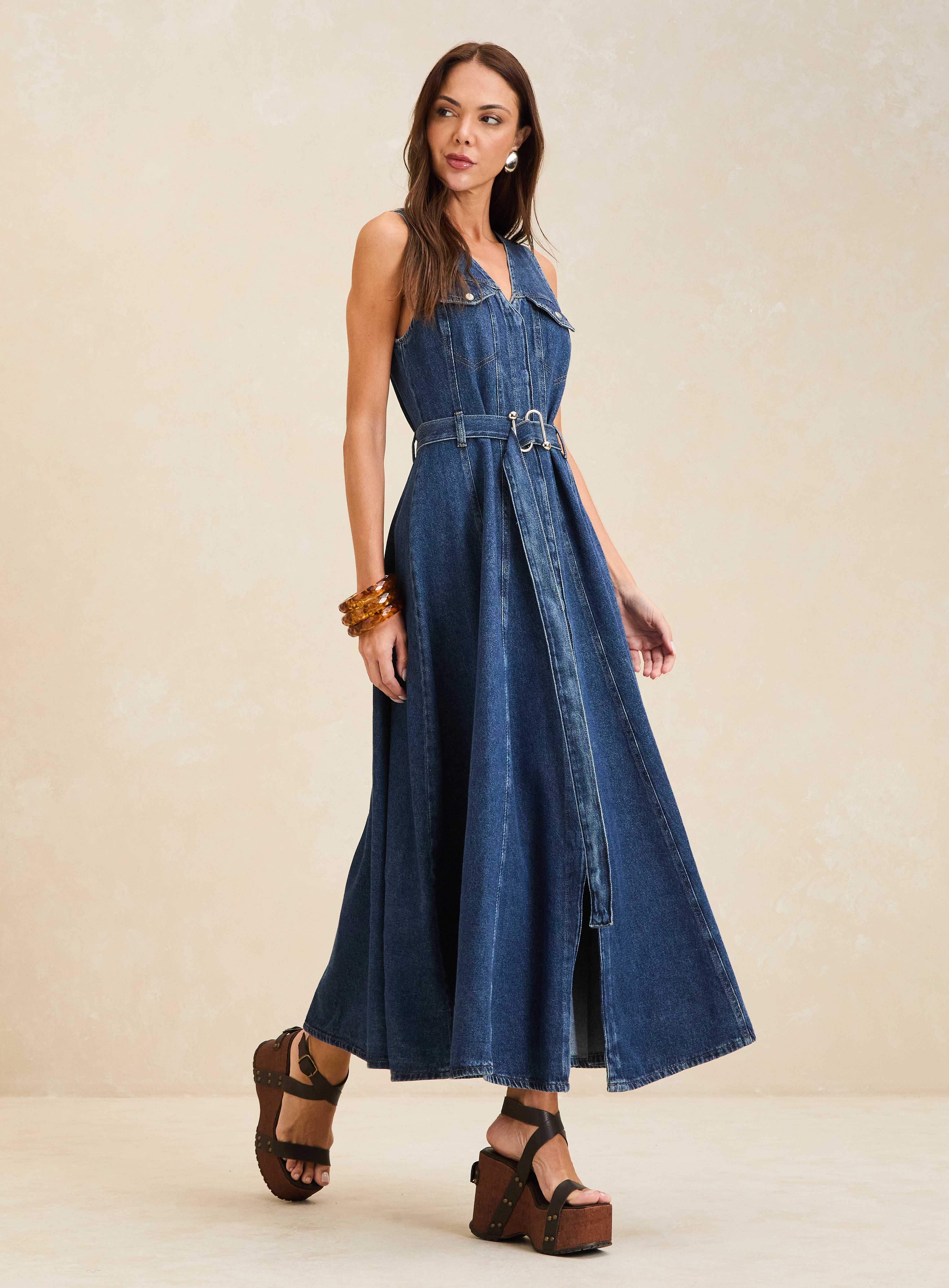 VESTIDO JEANS M INDIGO