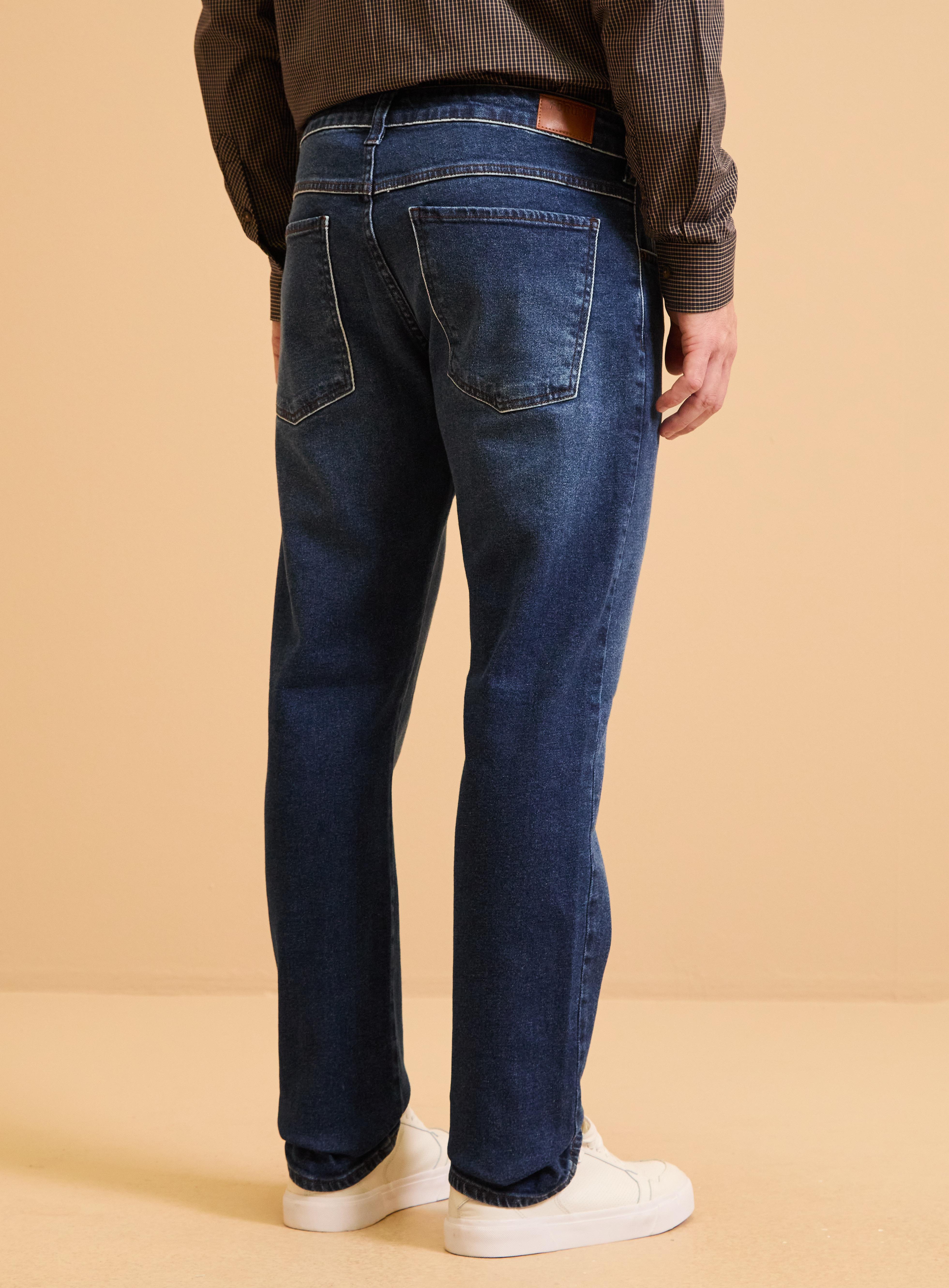 CALÇA JEANS PAUL SLIM 44 INDIGO
