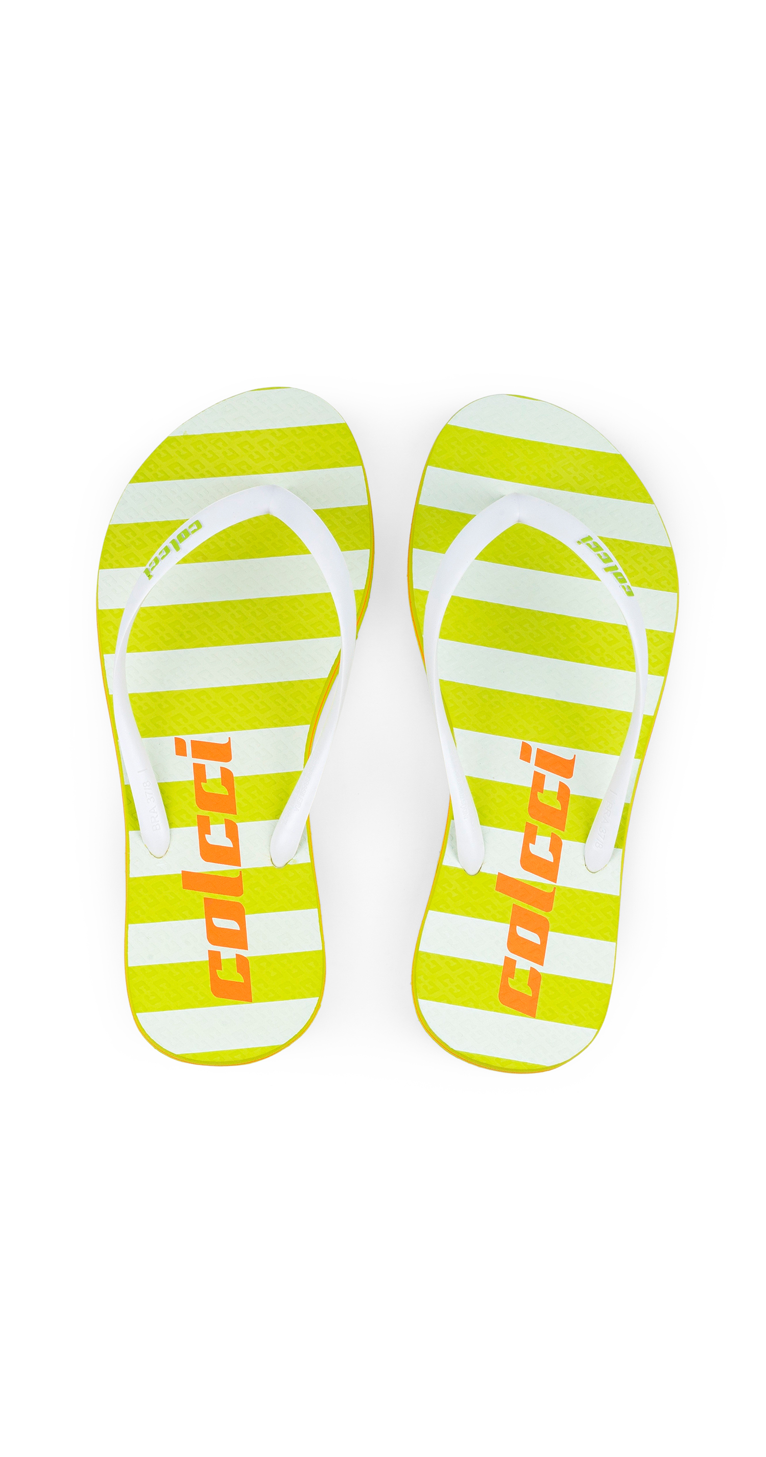 CHINELO LISTRAS COLCCI 33-34 AZUL TRANQUIL BLUE
