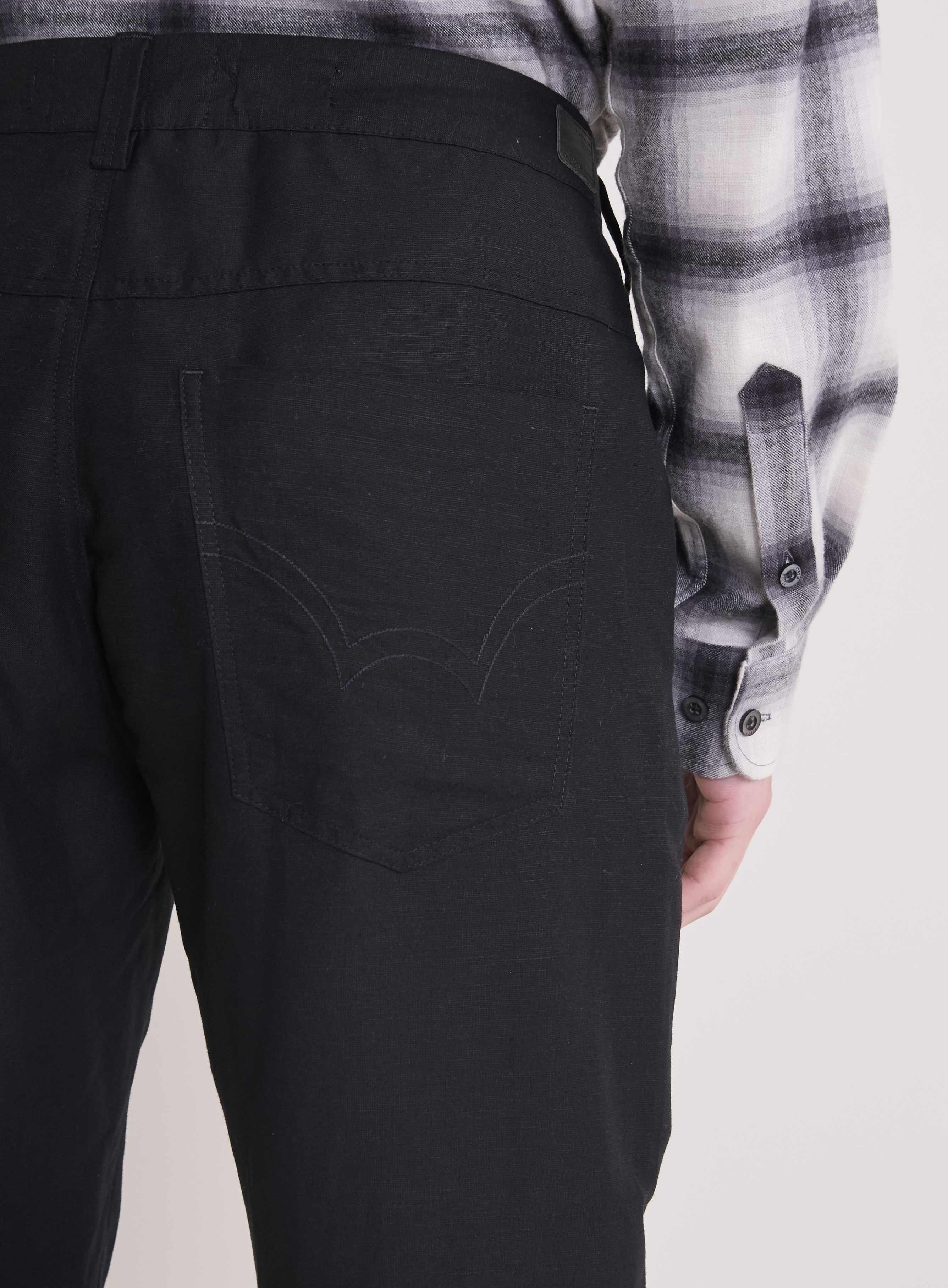 CALÇA LINHO G PRETO