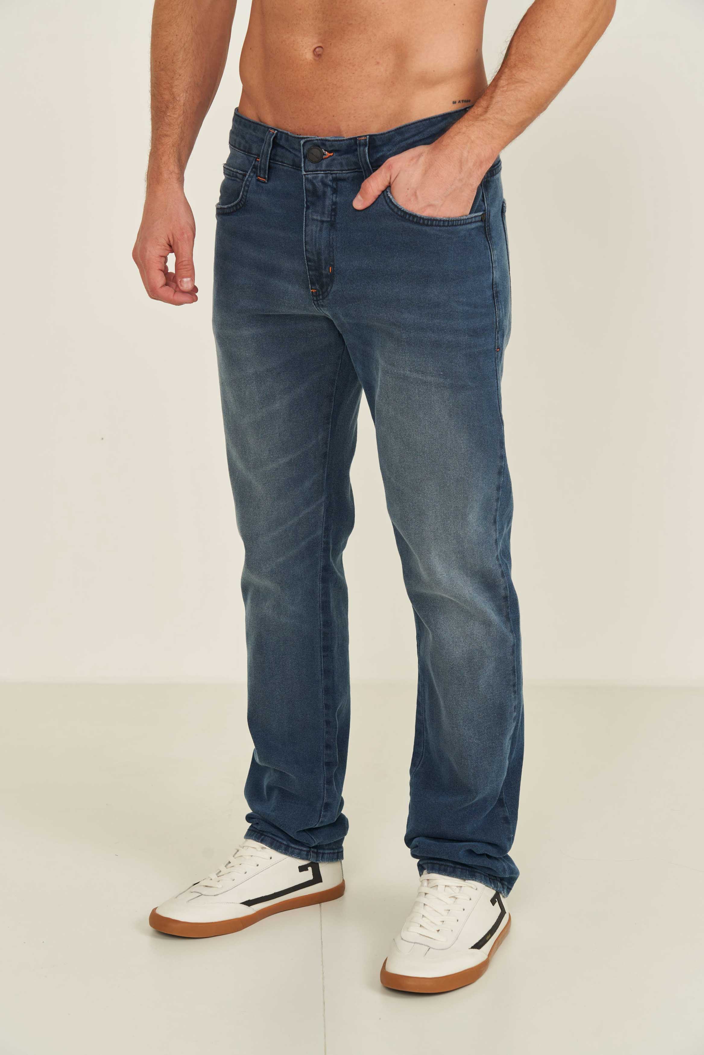 CALÇA JEANS COMFORT 36 INDIGO