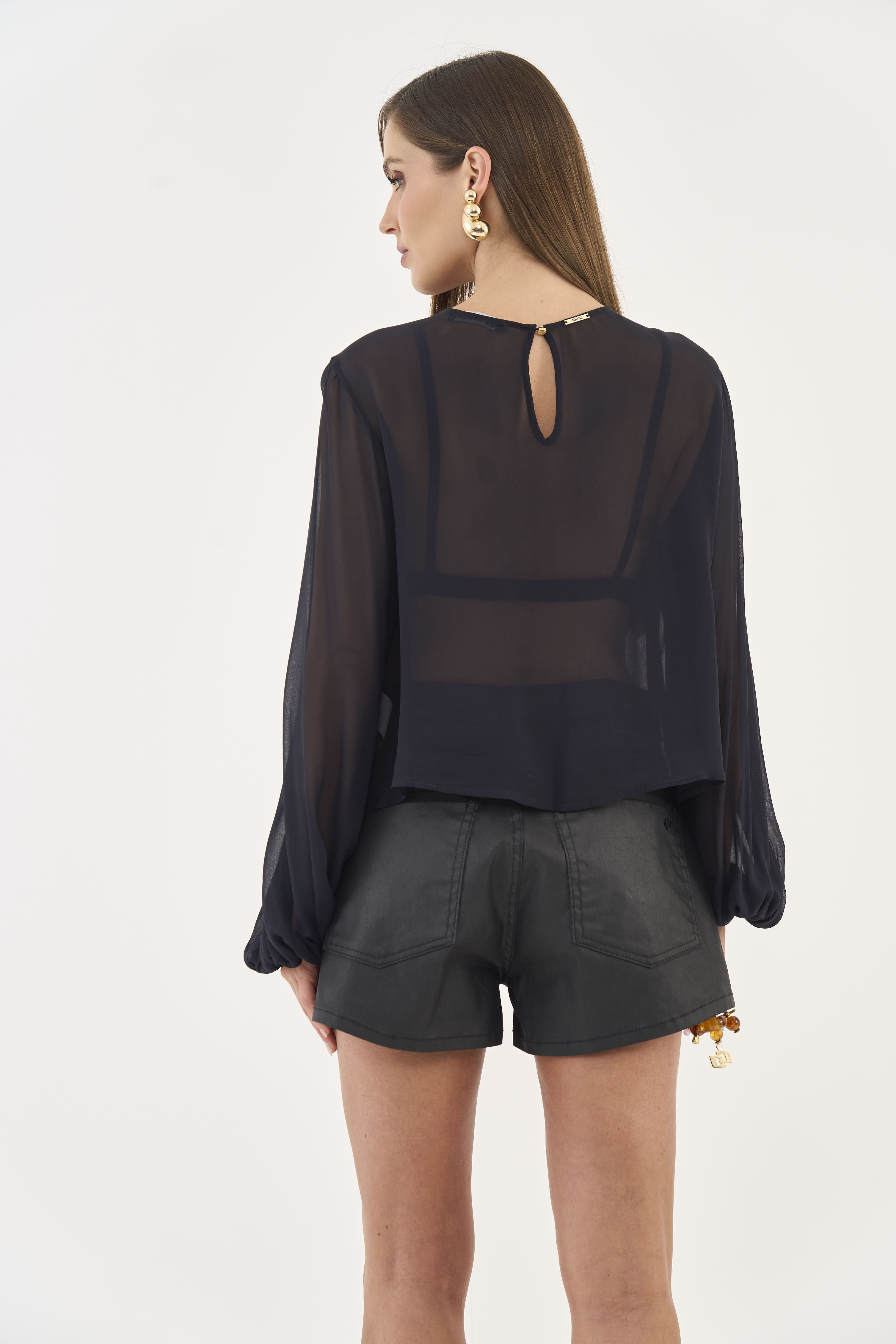 BLUSA COLCCI P VERDE YUCA