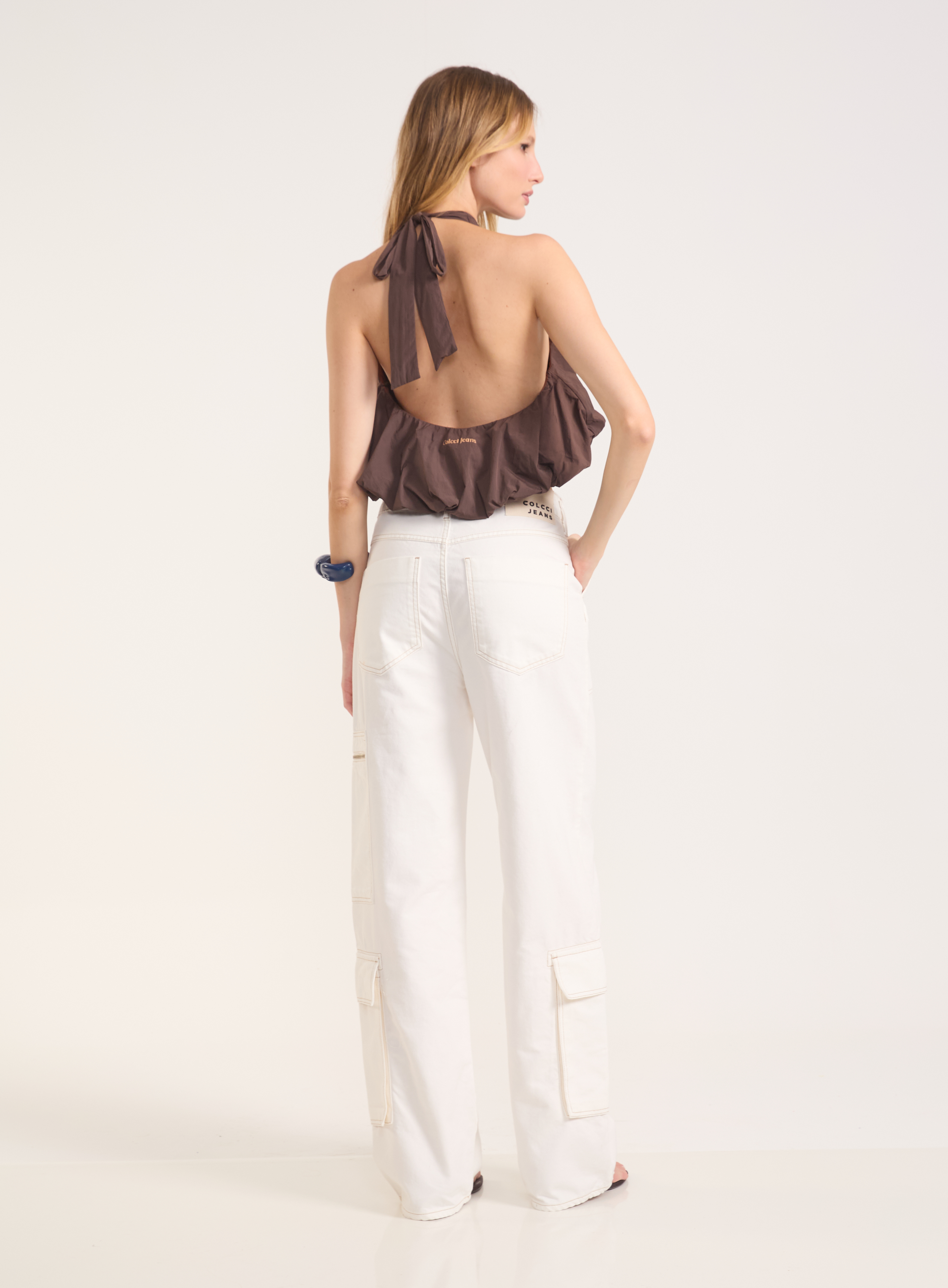 BLUSA COLCCI G MARROM TIRAMISU