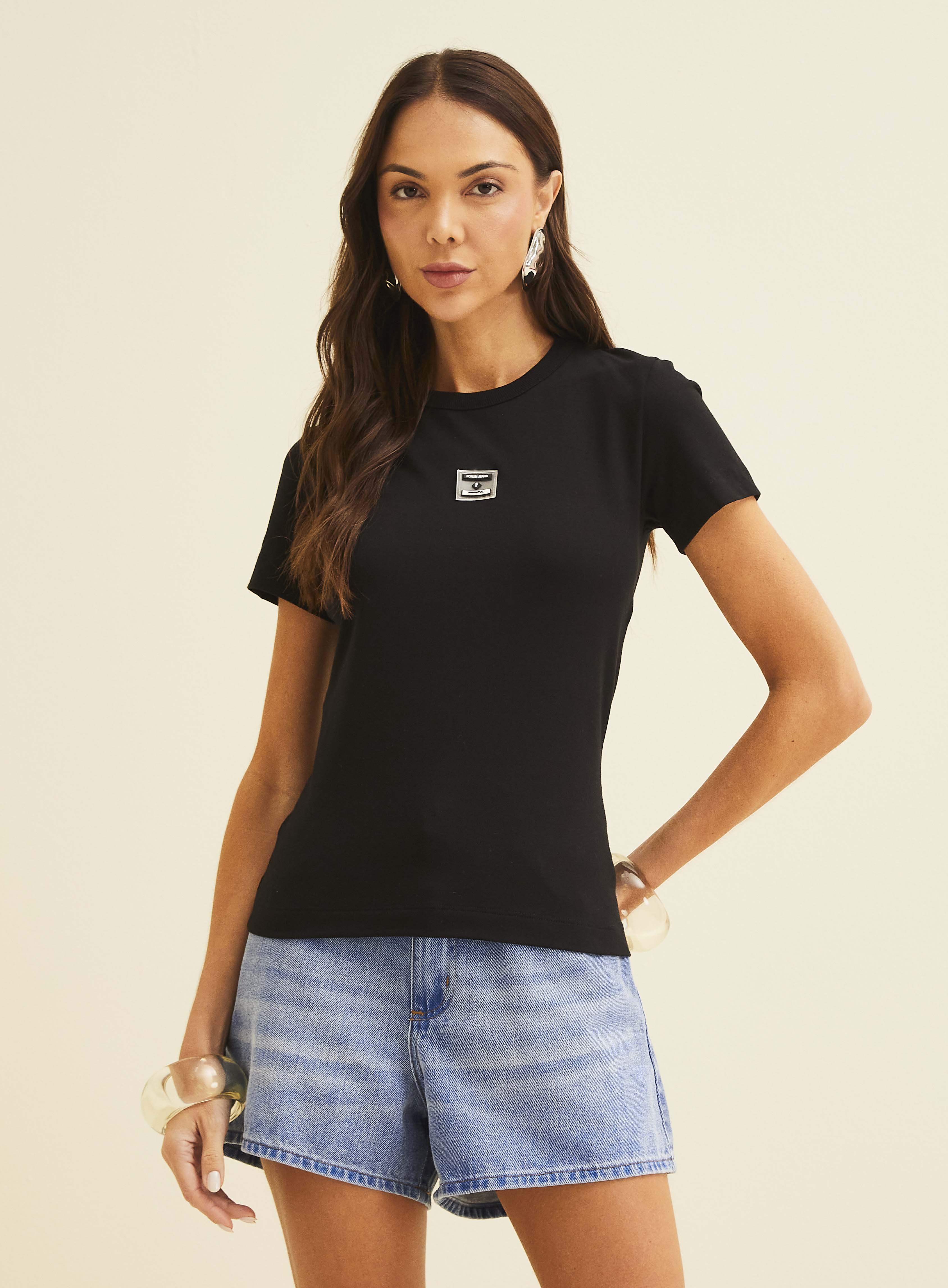 CAMISETA FORUM GG VERMELHO SPARKLY