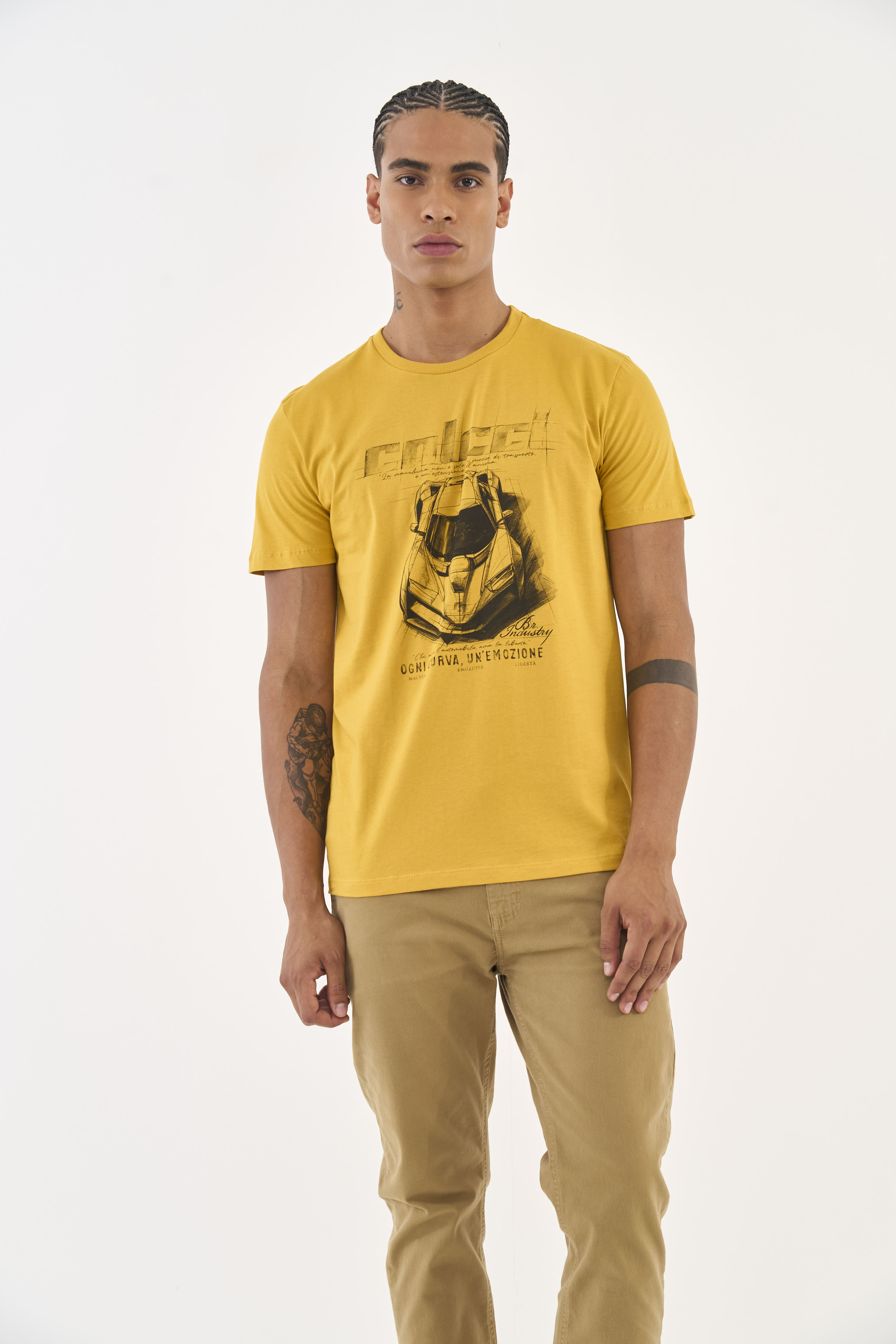 CAMISETA COLCCI GG AZUL DARKNESS