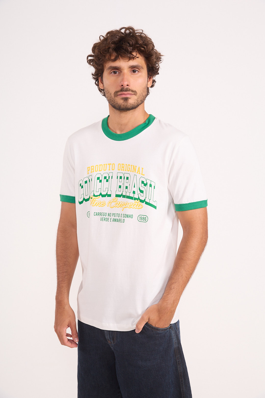 CAMISETA COLCCI G OFF SHELL