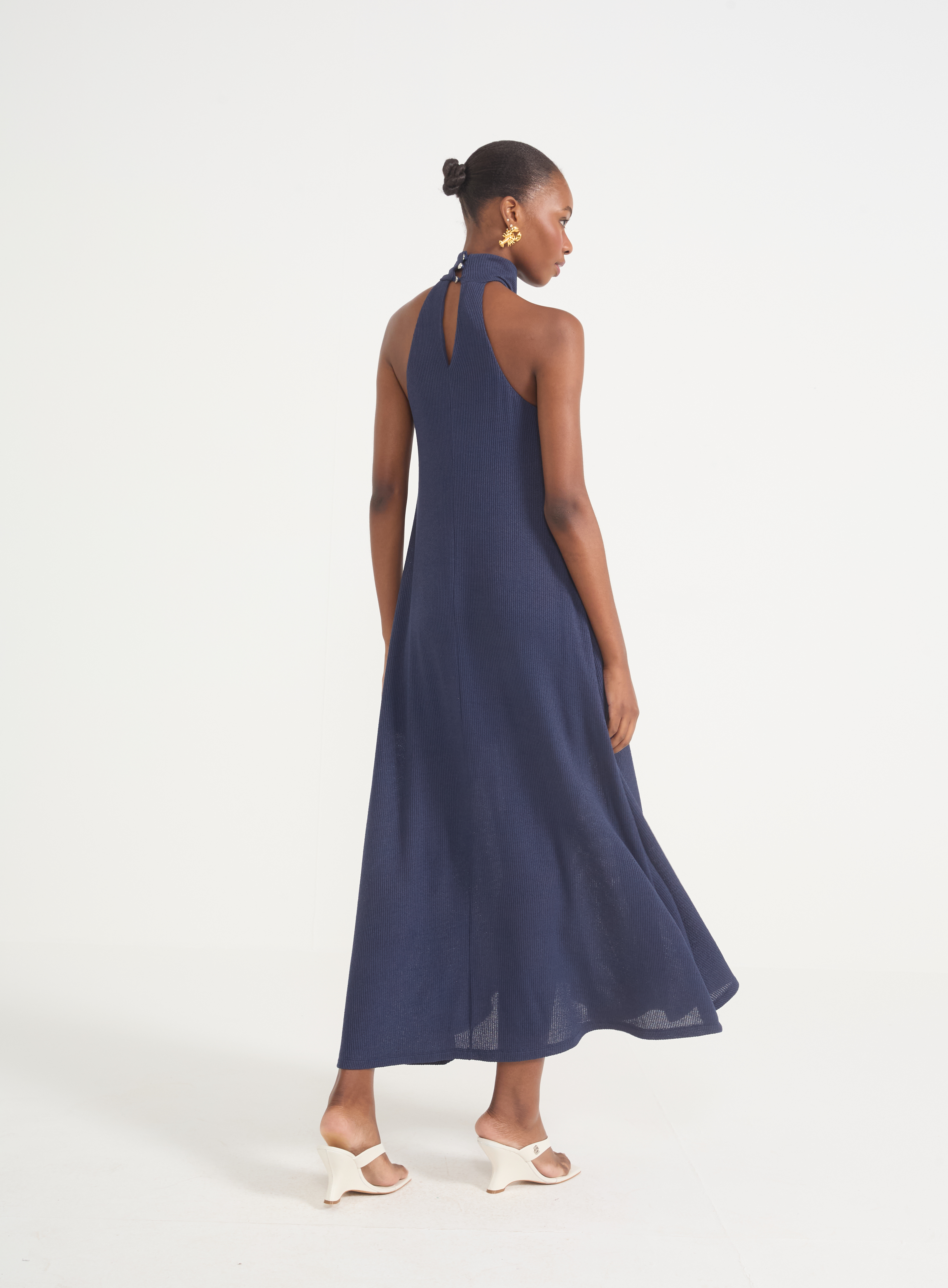 VESTIDO COLCCI M AZUL DARKNESS