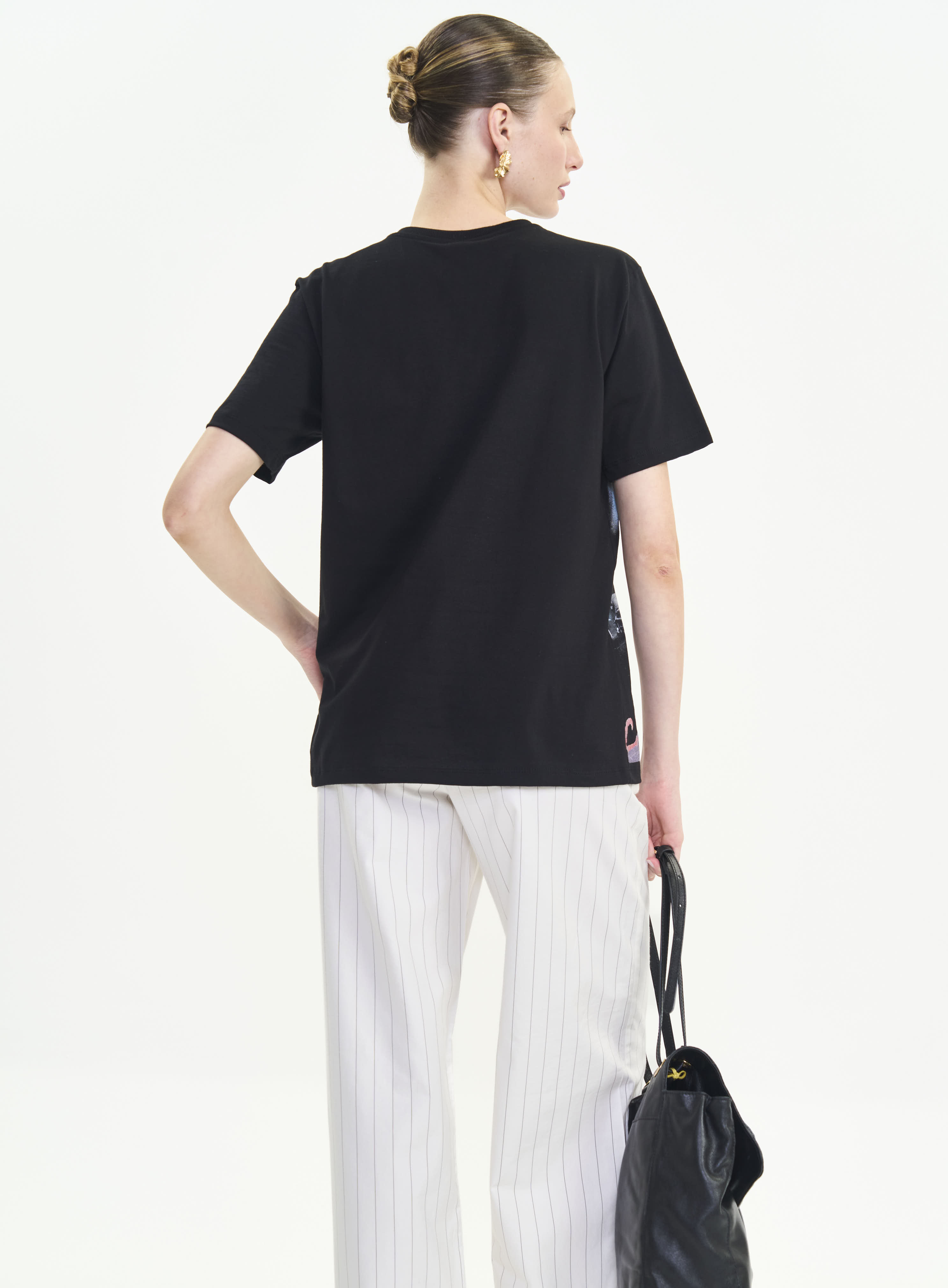 CAMISETA COLCCI G PRETO