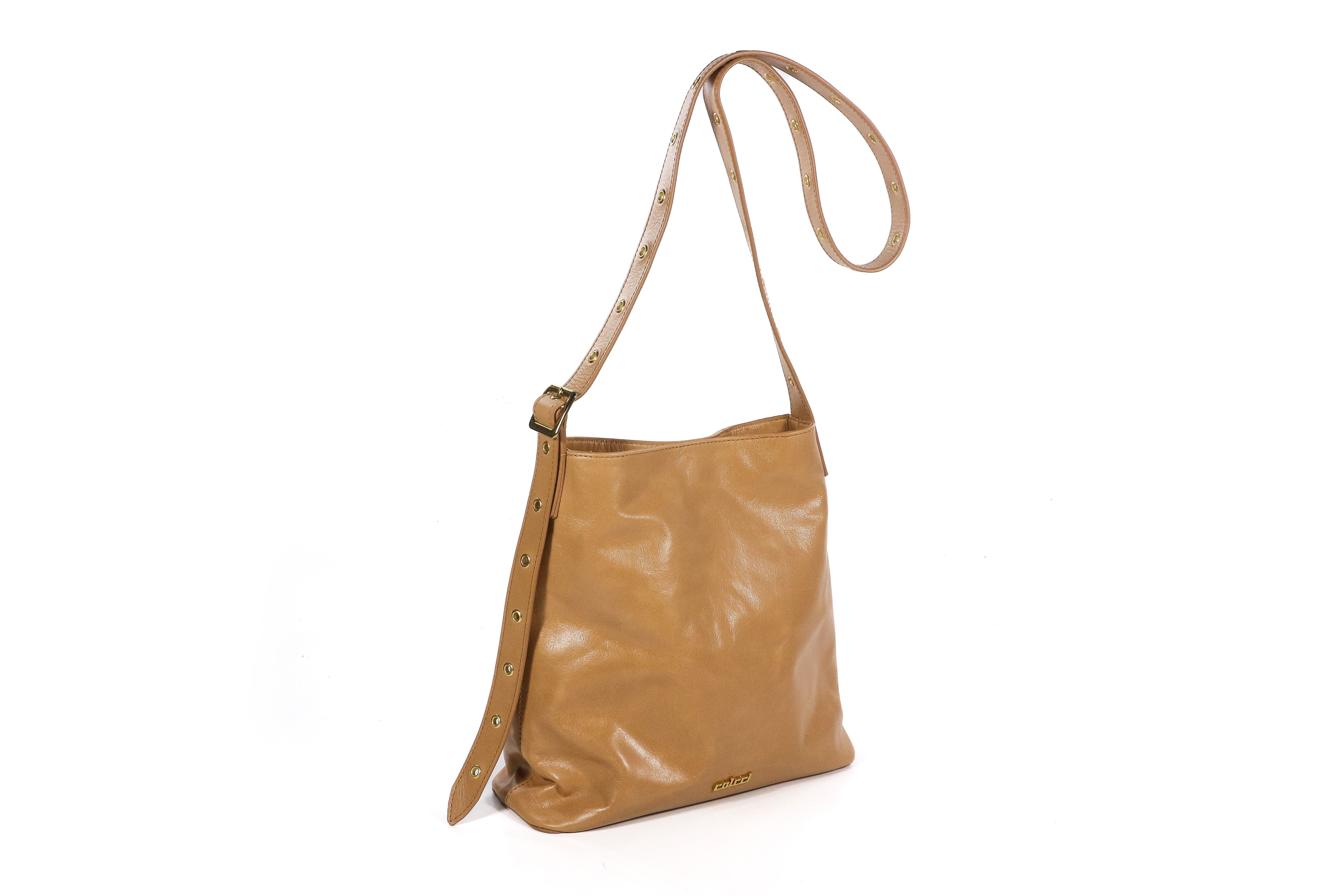 BOLSA COLCCI SHOULDER COURO U PRETO