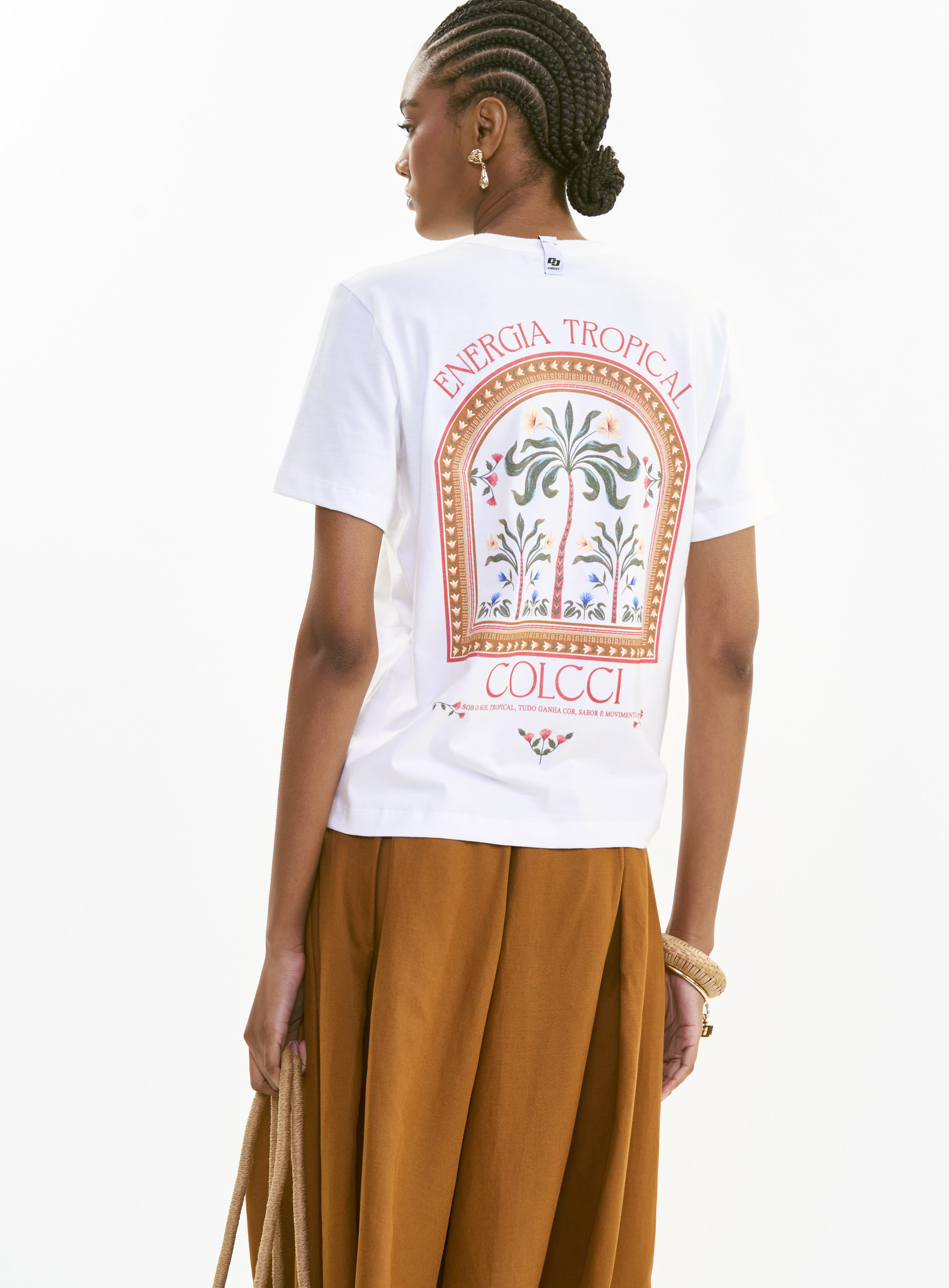 CAMISETA COLCCI G OFF SHELL