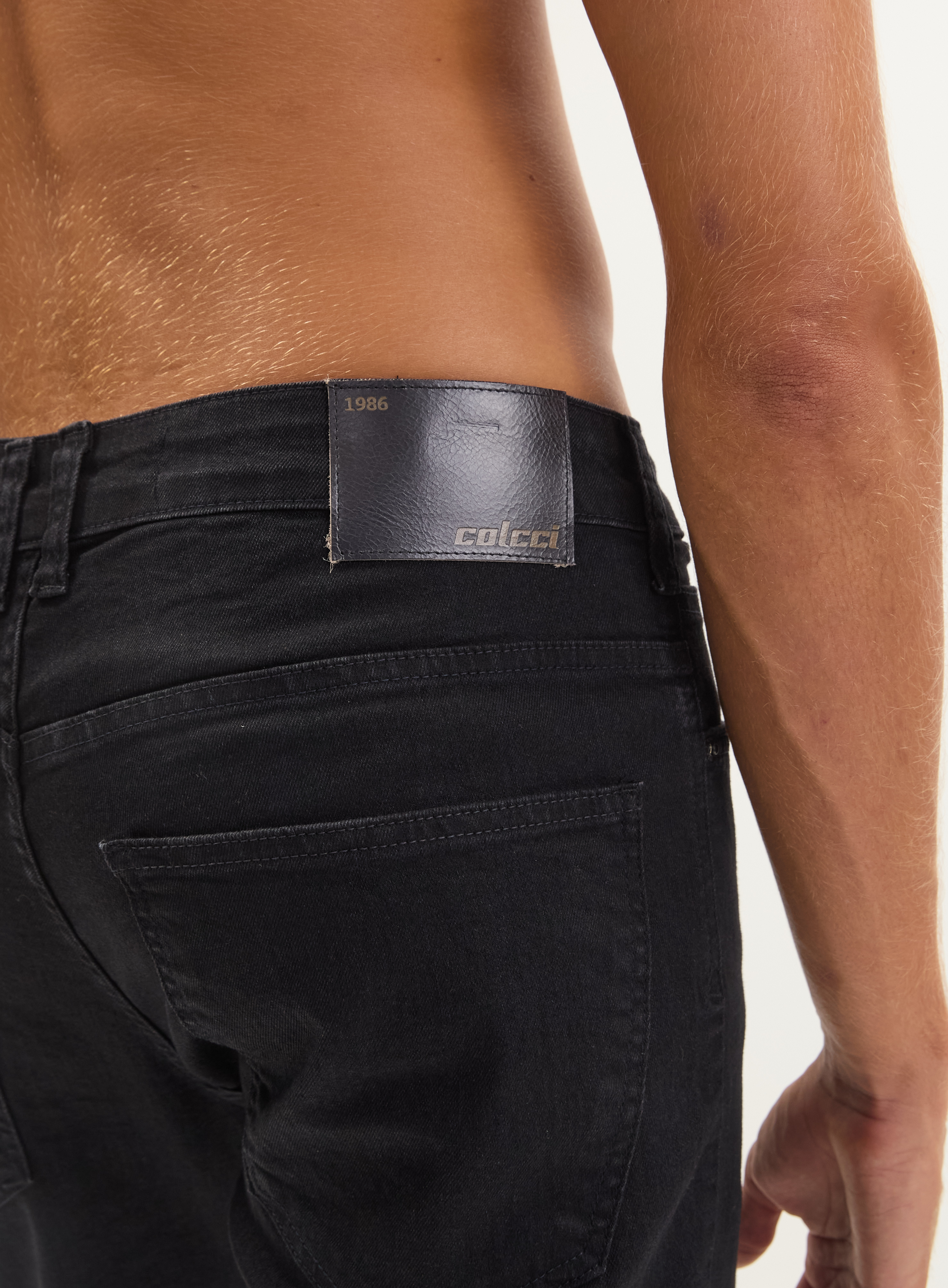 CALÇA JEANS NEW ALEX 38 IND.PRETO