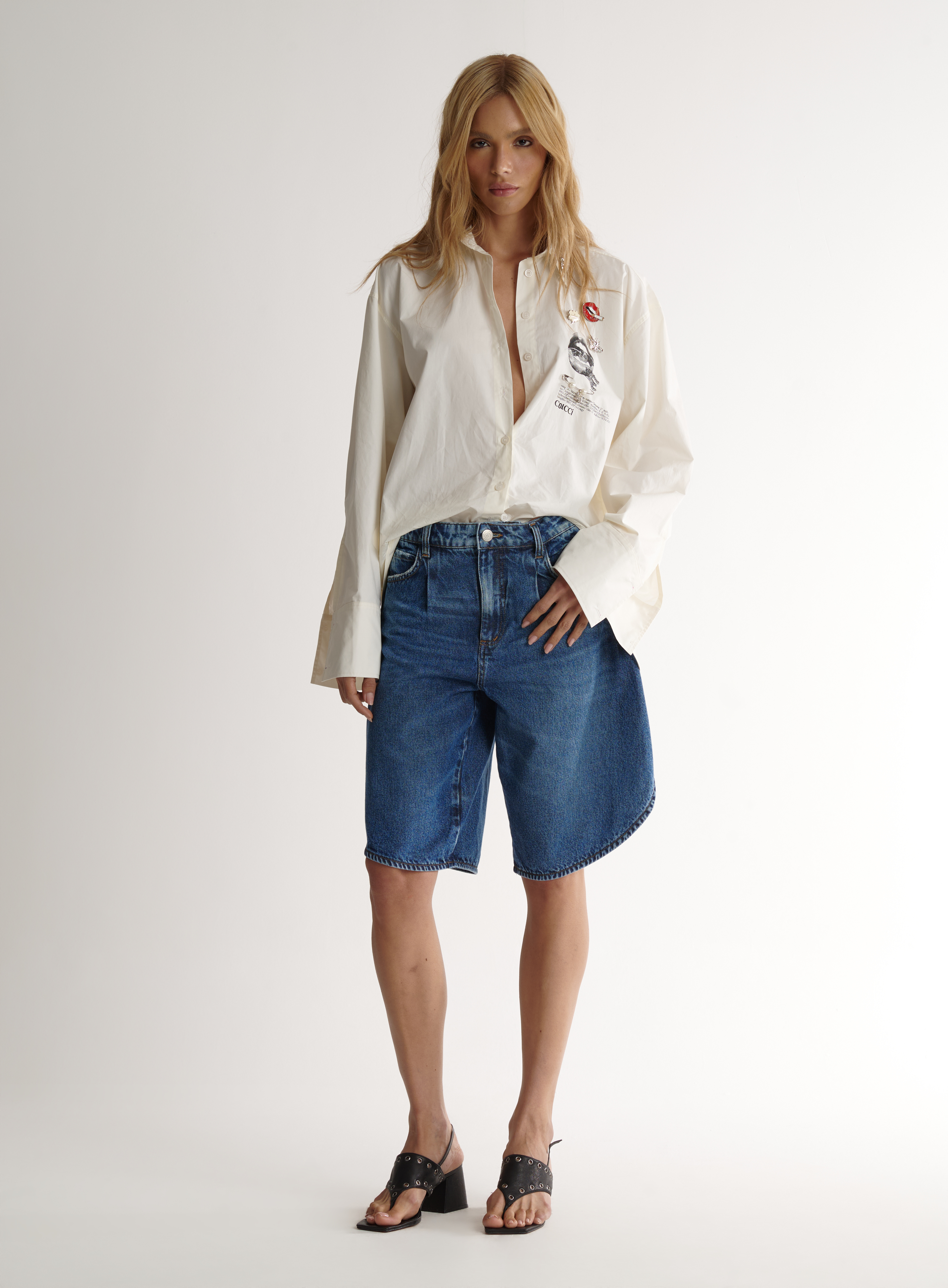 BERMUDA JEANS FASHION 36 INDIGO