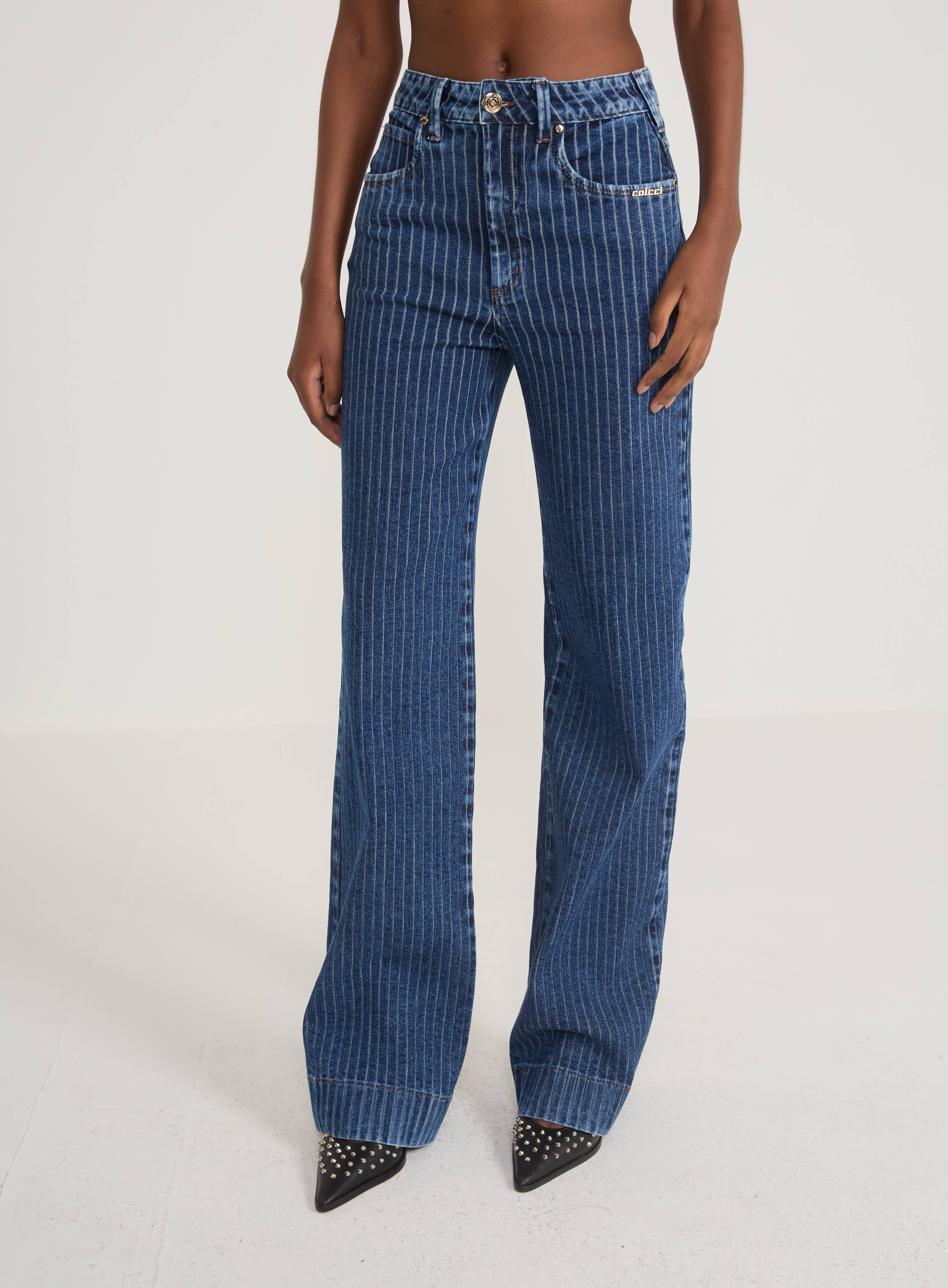 CALÇA JEANS JULIETTE STRECH 44 INDIGO