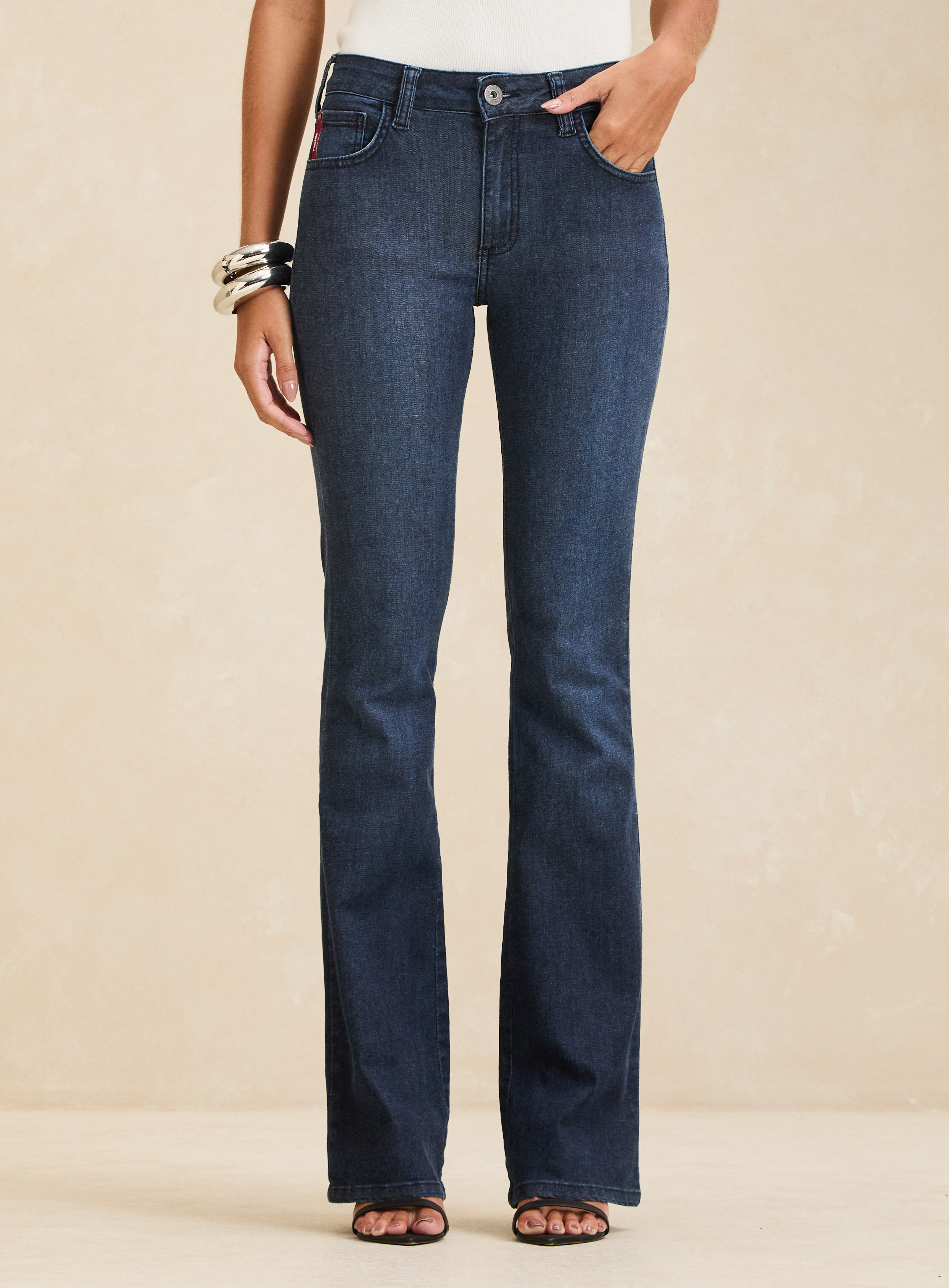 CALÇA JEANS MARISA BOOT CUT 42 INDIGO