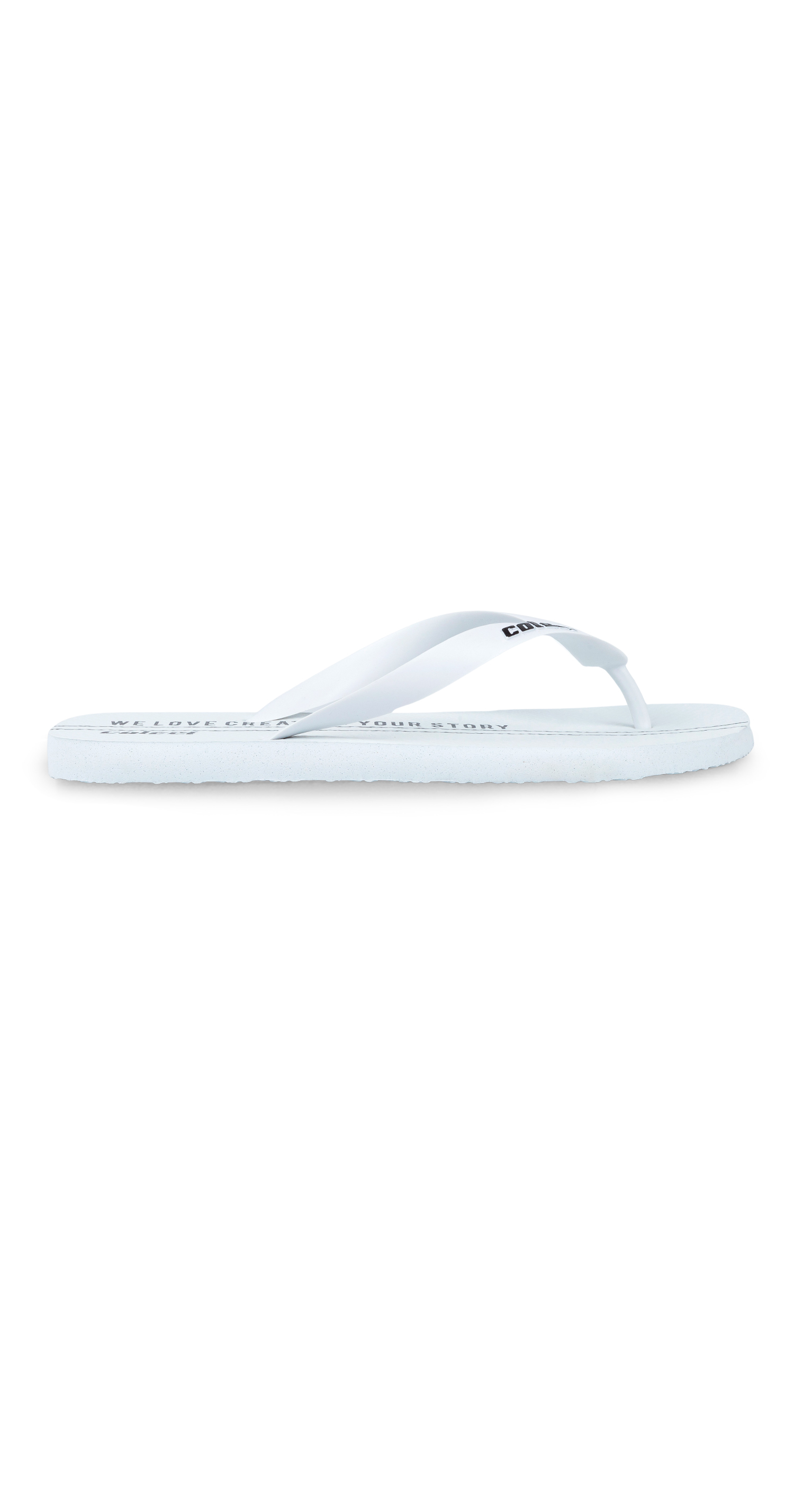 CHINELO MASCULINO SPORT COLCCI 37-38 BRANCO