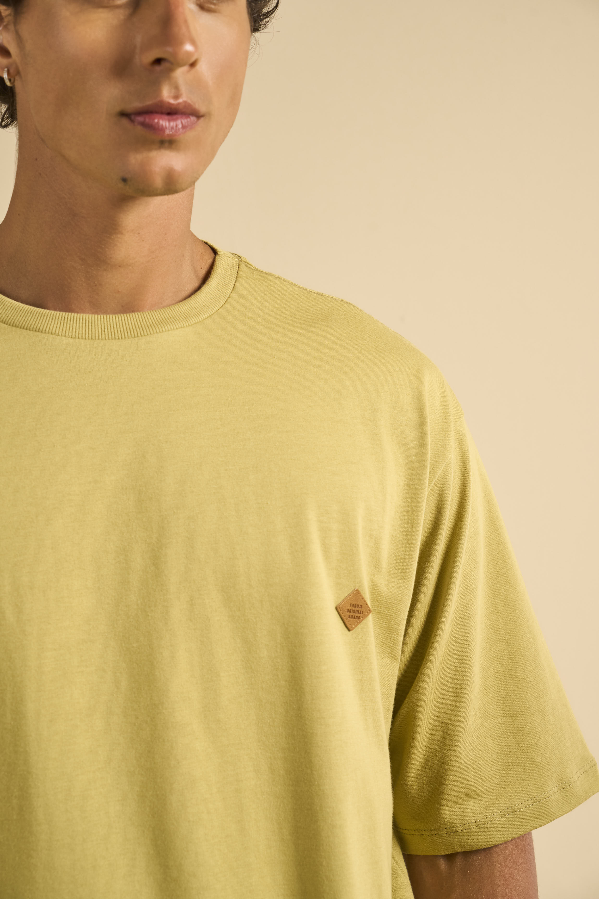 CAMISETA FORUM M VERDE RAFFIA