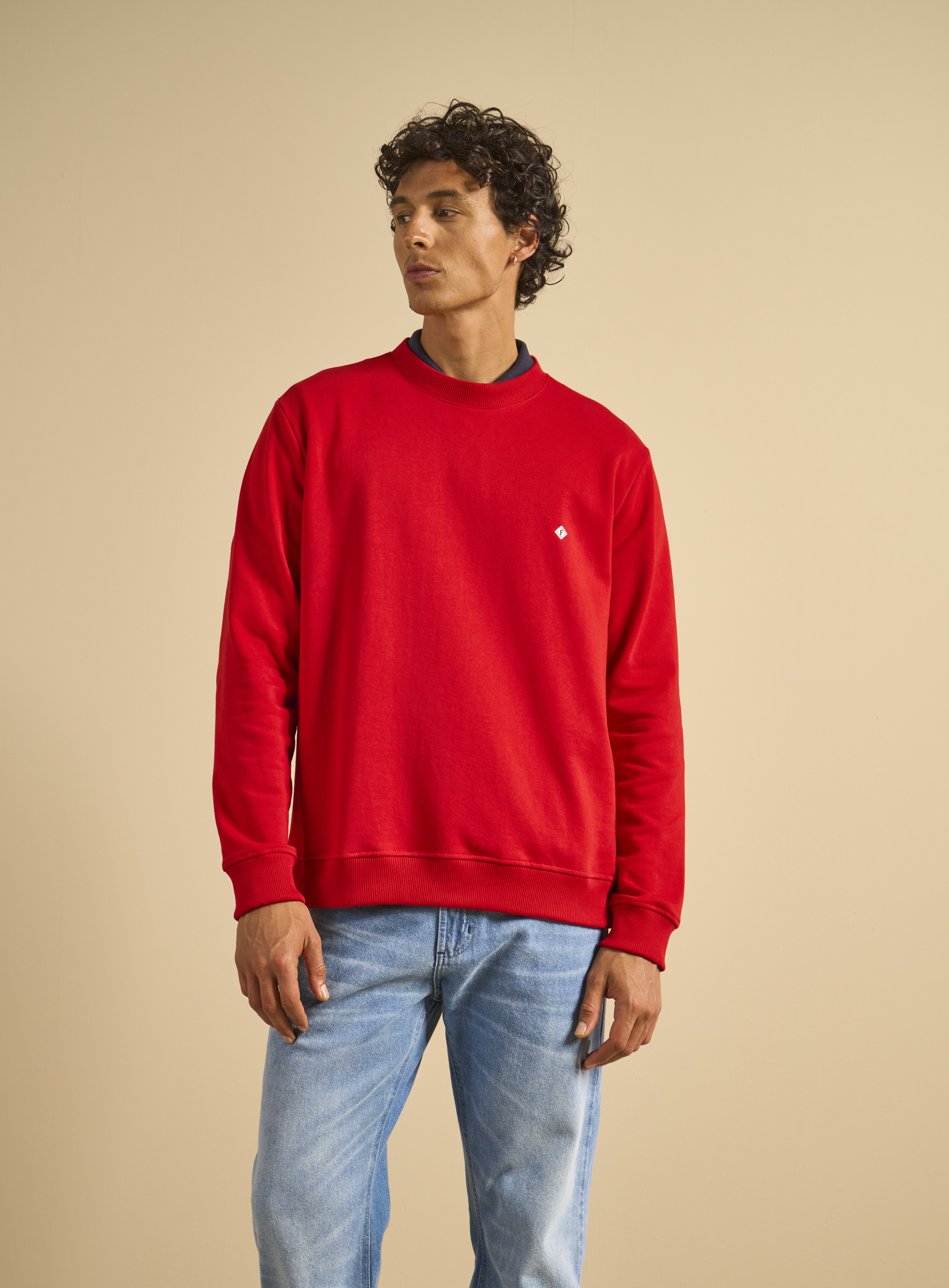 BLUSÃO MOLETOM GG VERMELHO SPARKL