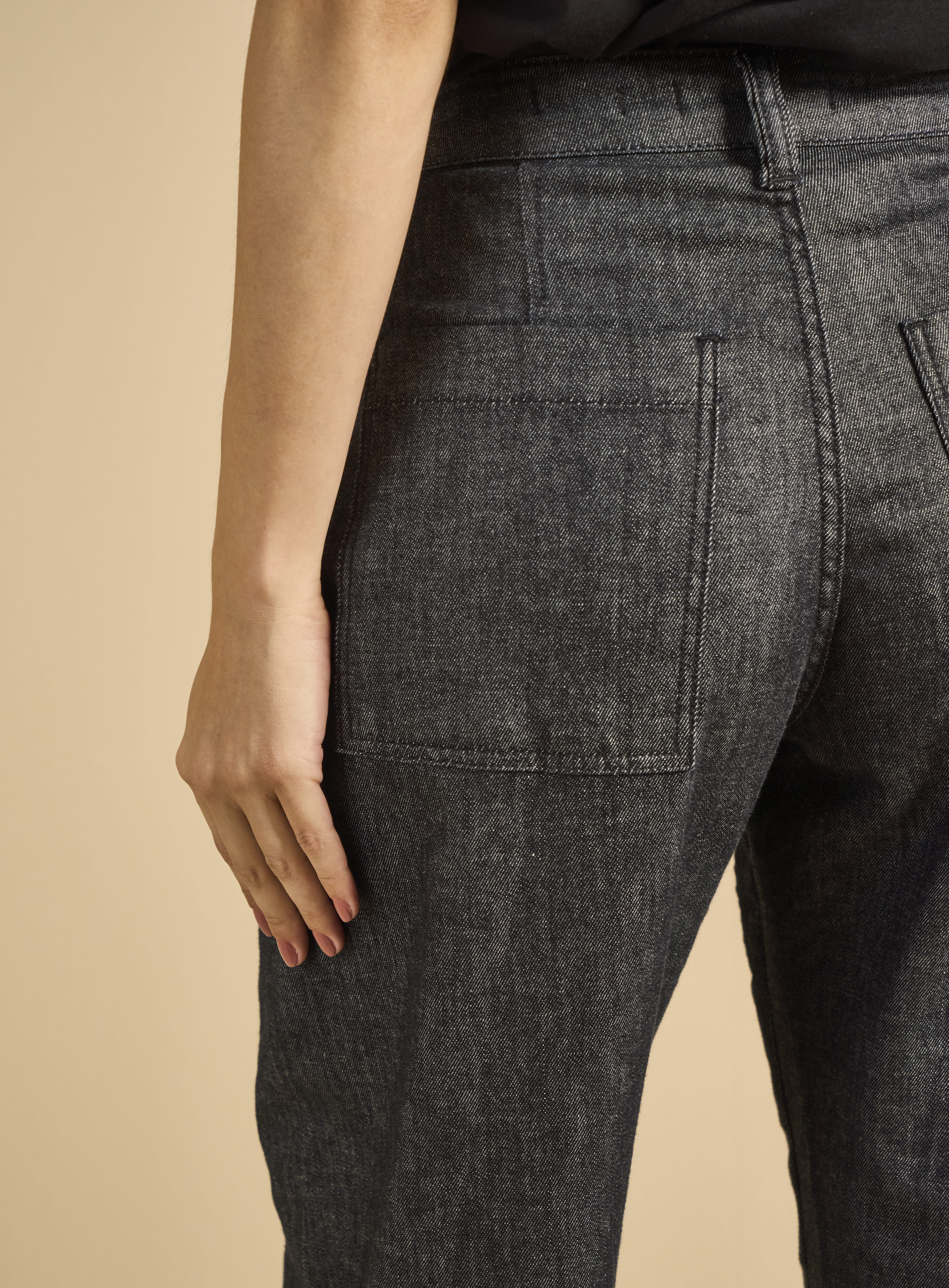 CALÇA JEANS BARREL FORUM TUFI 40 INDIGO
