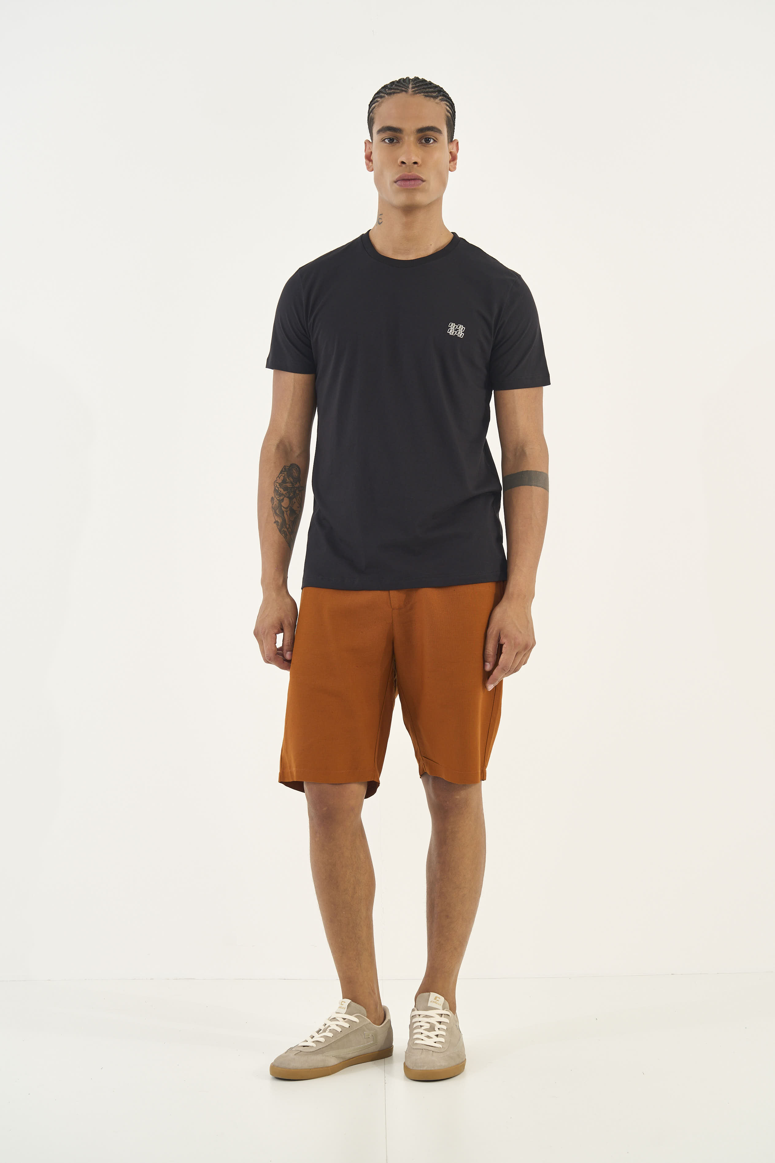 CAMISETA COLCCI GG MARROM ZEUS