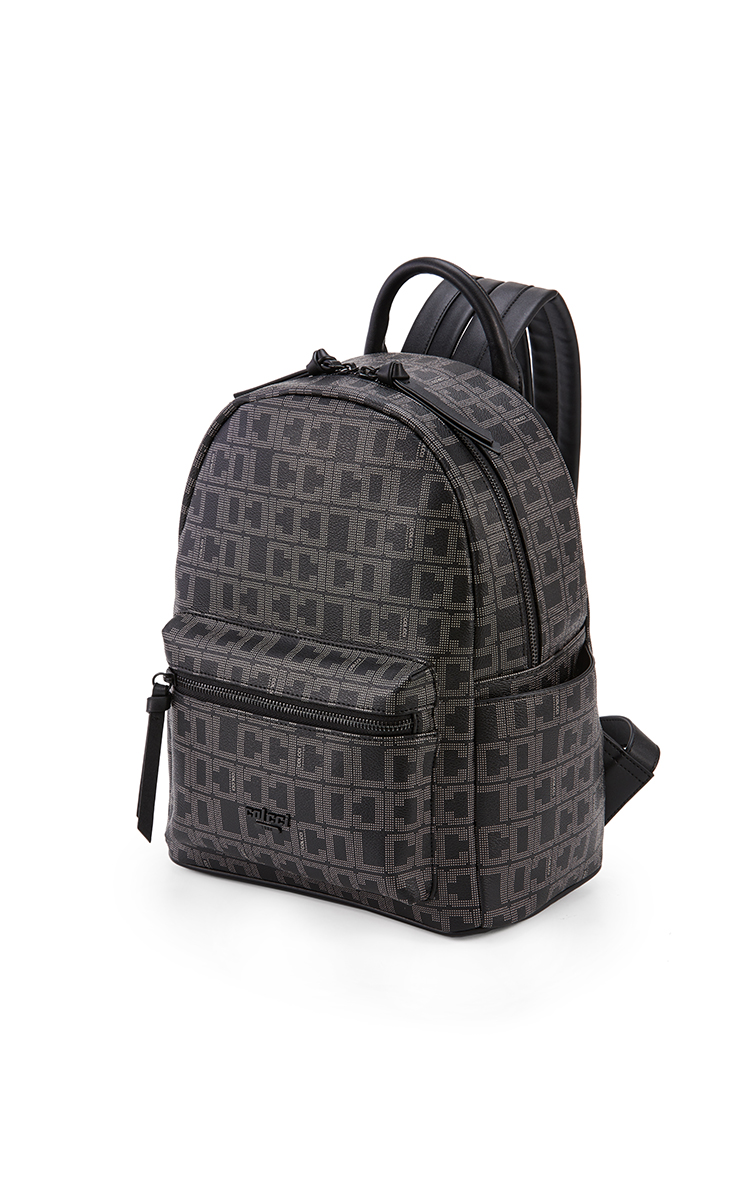 MOCHILA COLCCI FEM MONOGRAMA U CARAMELO