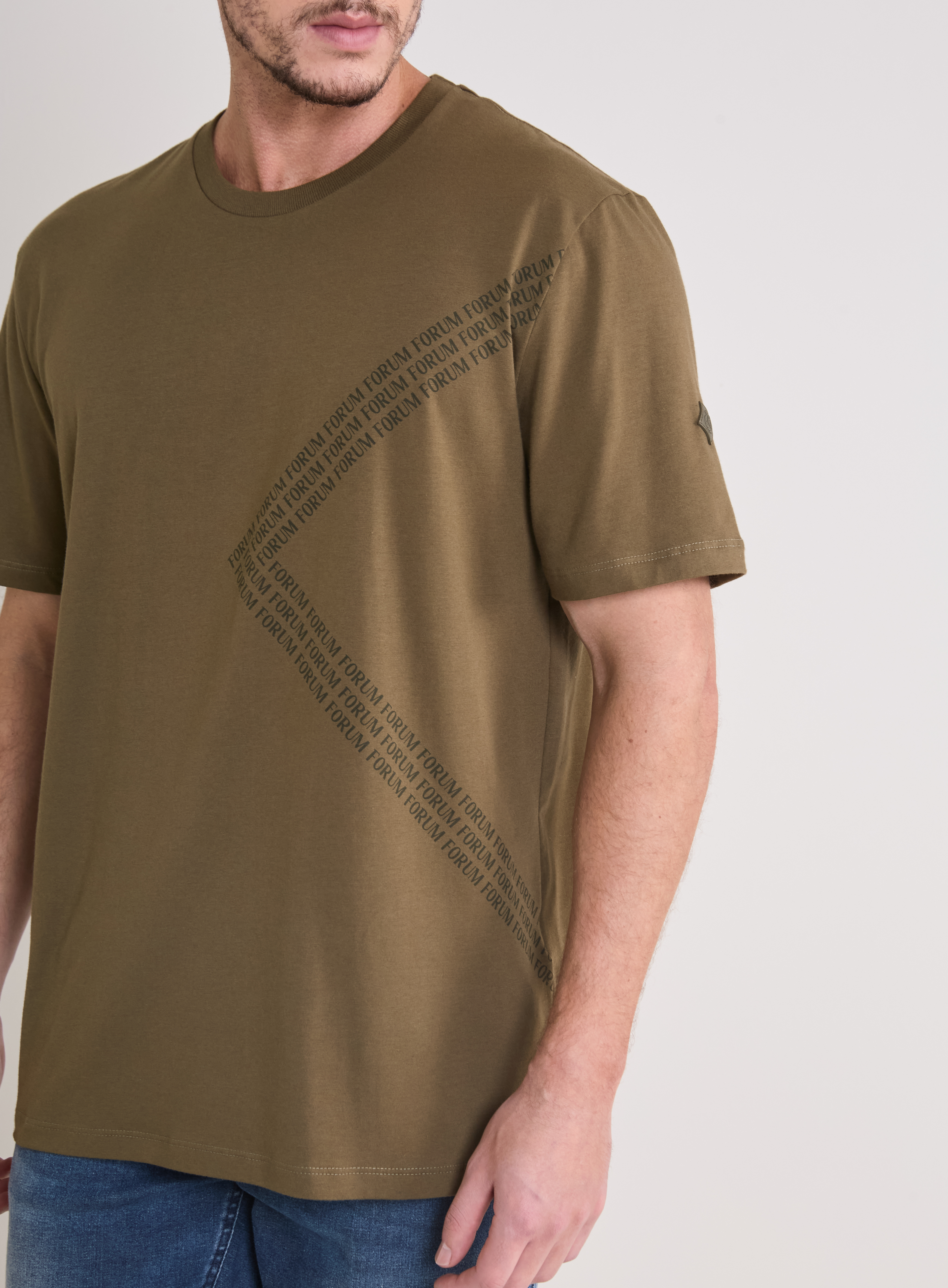 CAMISETA FORUM G BEGE PILAR