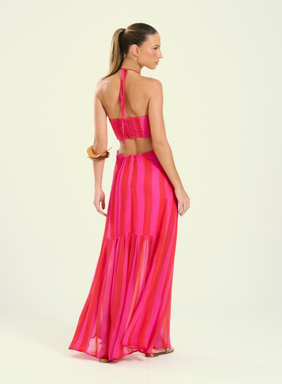 VESTIDO ESTAMPADO GG URBAN RED
