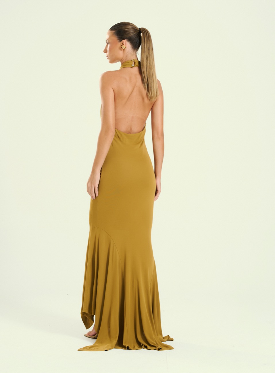 VESTIDO OPEN GG PRETO